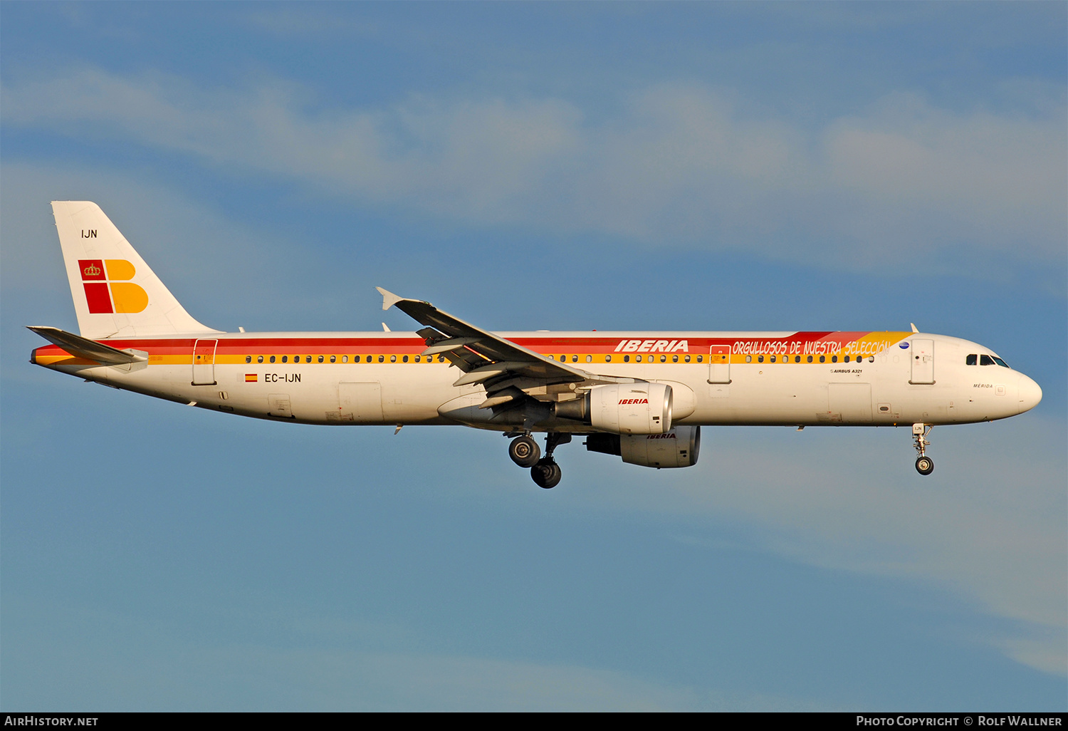 Aircraft Photo of EC-IJN | Airbus A321-212 | Iberia | AirHistory.net #654528