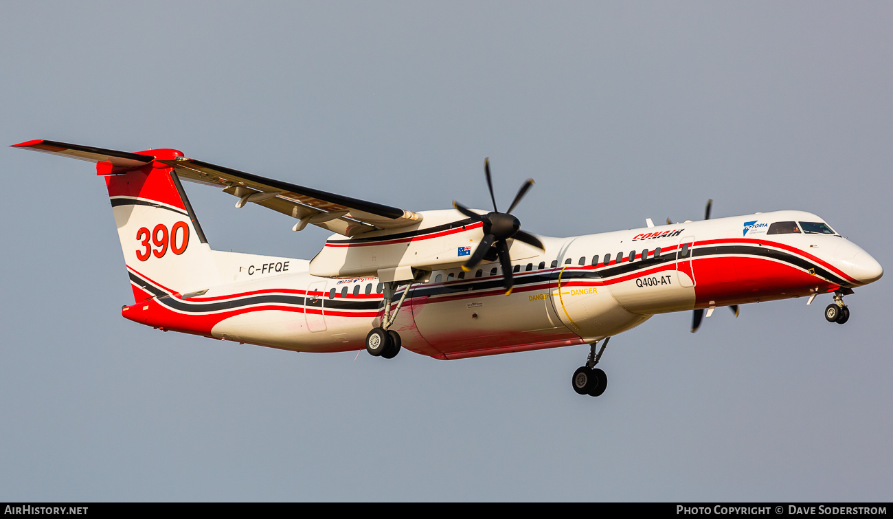 Aircraft Photo of C-FFQE | Conair DHC-8-402 Q400-AT | Conair Aviation | Field Air | AirHistory.net #654534