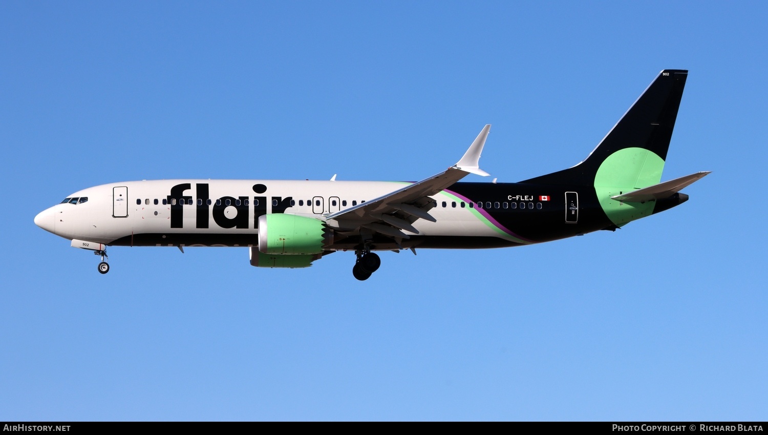 Aircraft Photo of C-FLEJ | Boeing 737-8 Max 8 | Flair Airlines | AirHistory.net #654539