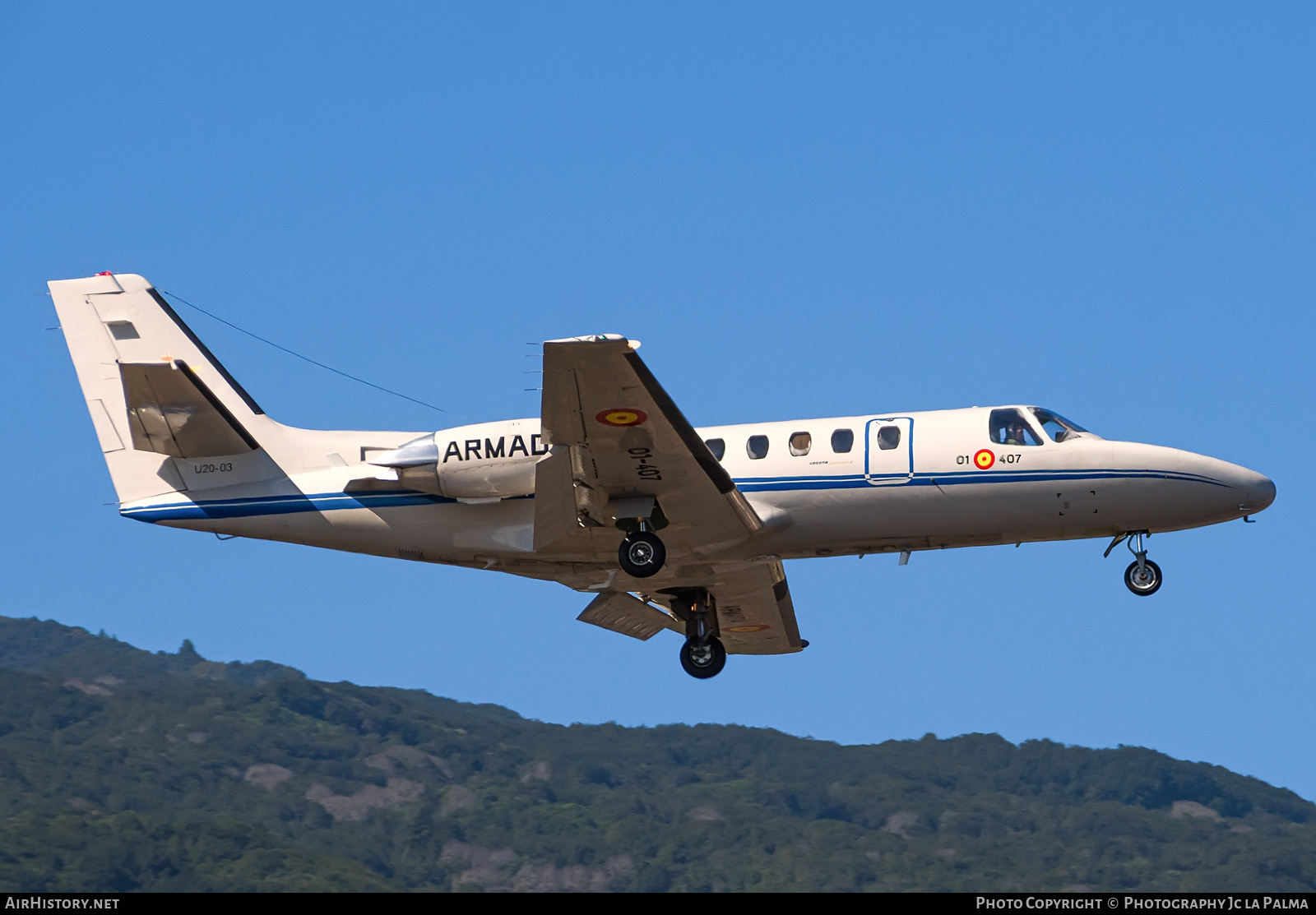 Aircraft Photo of U.20-3 | Cessna 550 Citation II | Spain - Navy | AirHistory.net #654544