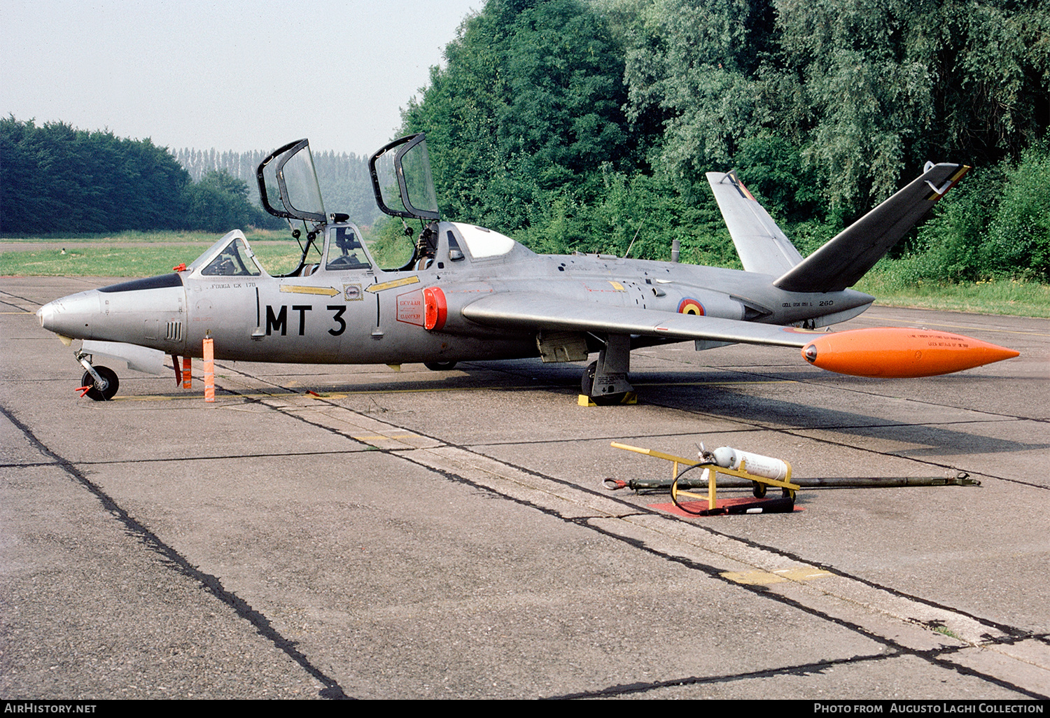 Aircraft Photo of MT 3 | Fouga CM-170R Magister | Belgium - Air Force | AirHistory.net #654549