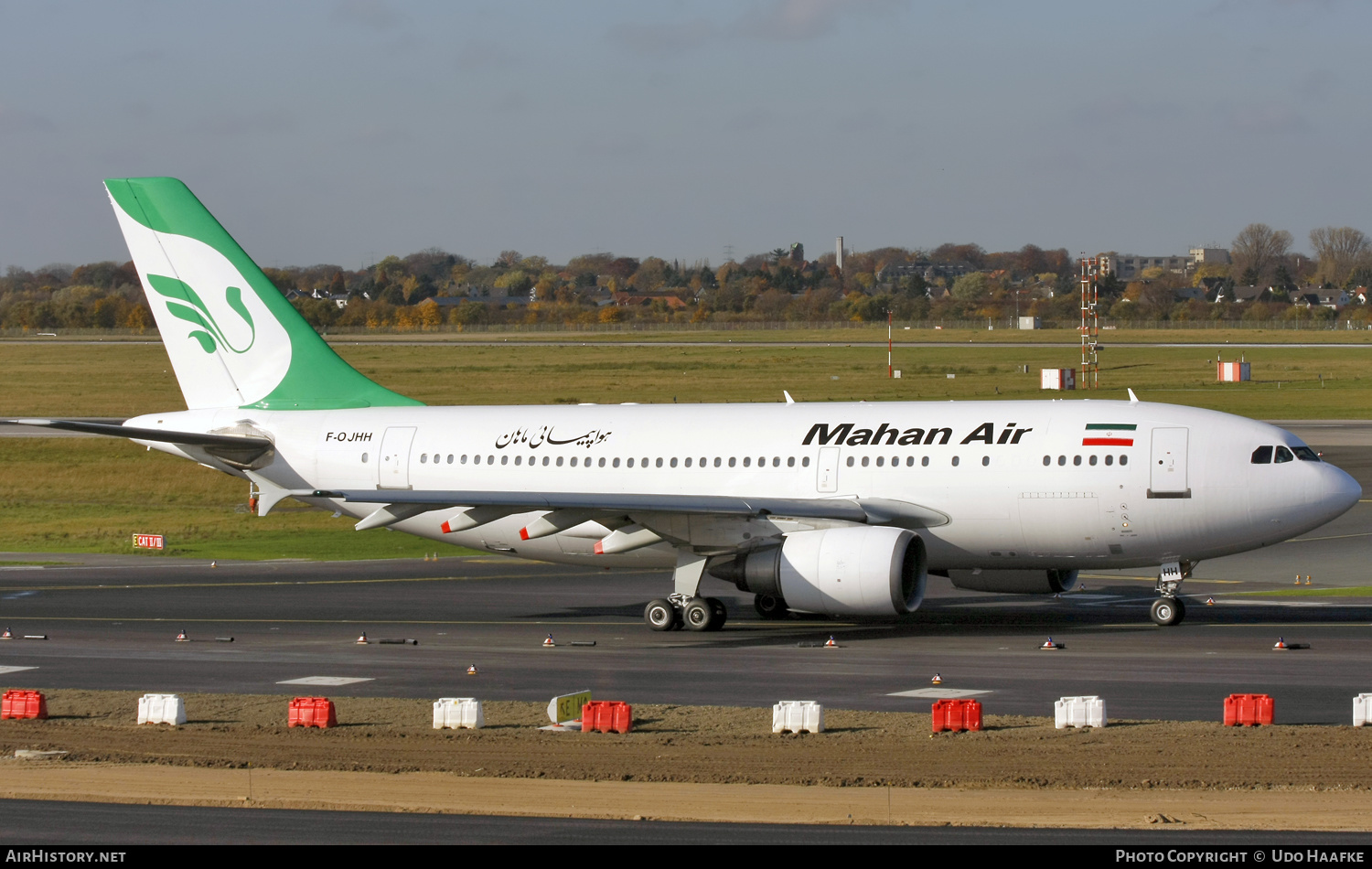 Aircraft Photo of F-OJHH | Airbus A310-304 | Mahan Air | AirHistory.net #654553