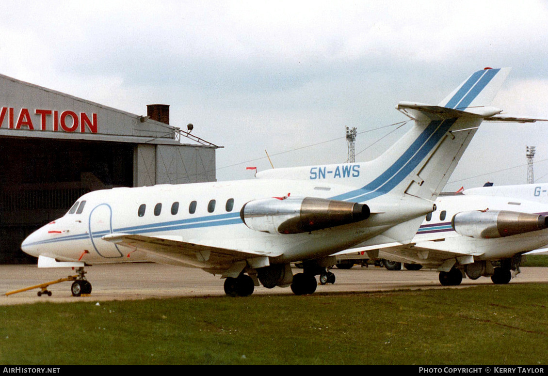 Aircraft Photo of 5N-AWS | Hawker Siddeley HS-125-600B | AirHistory.net #654566