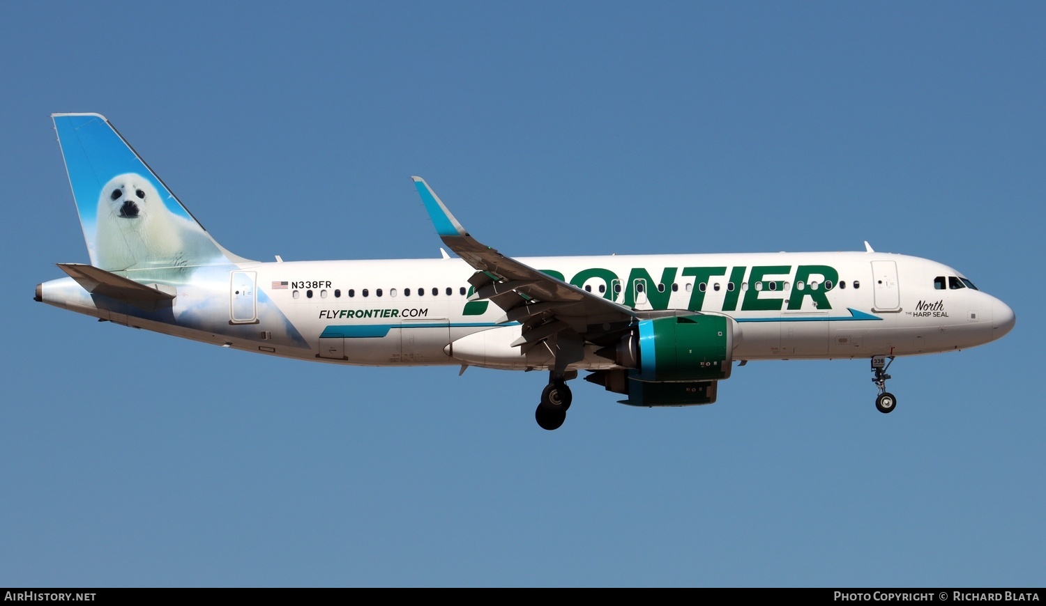 Aircraft Photo of N338FR | Airbus A320-251N | Frontier Airlines | AirHistory.net #654567