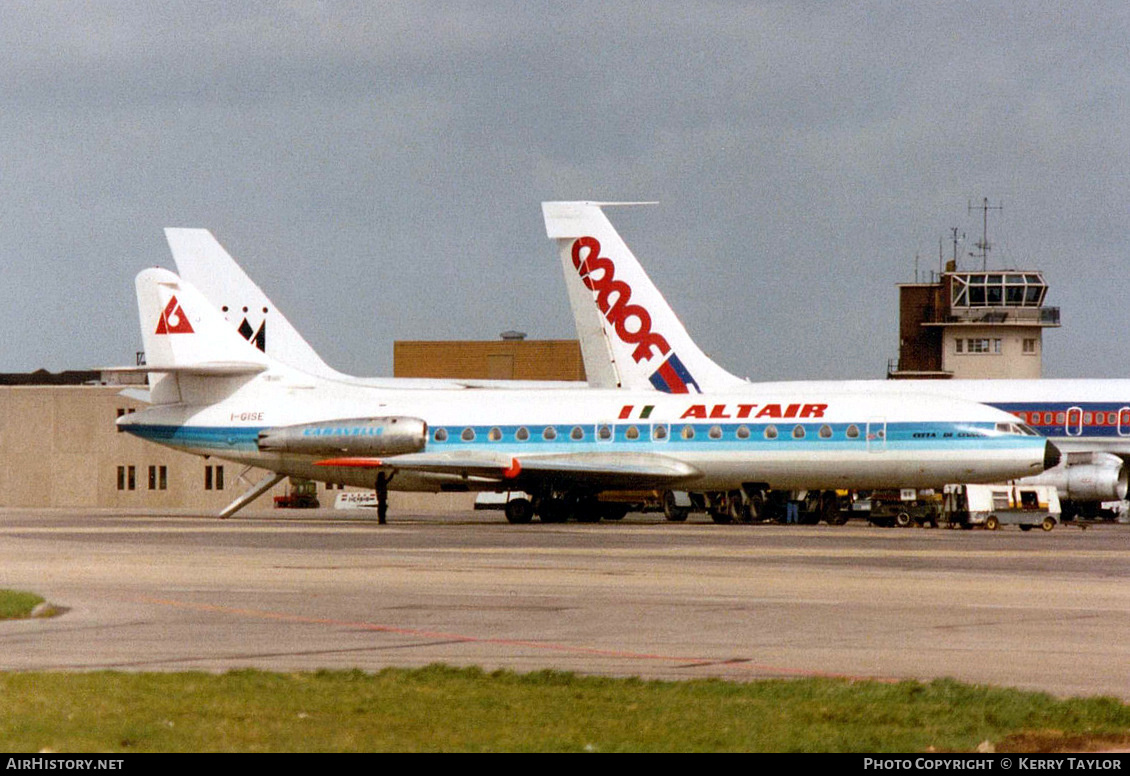 Aircraft Photo of I-GISE | Sud SE-210 Caravelle III | Altair Linee Aeree | AirHistory.net #654580