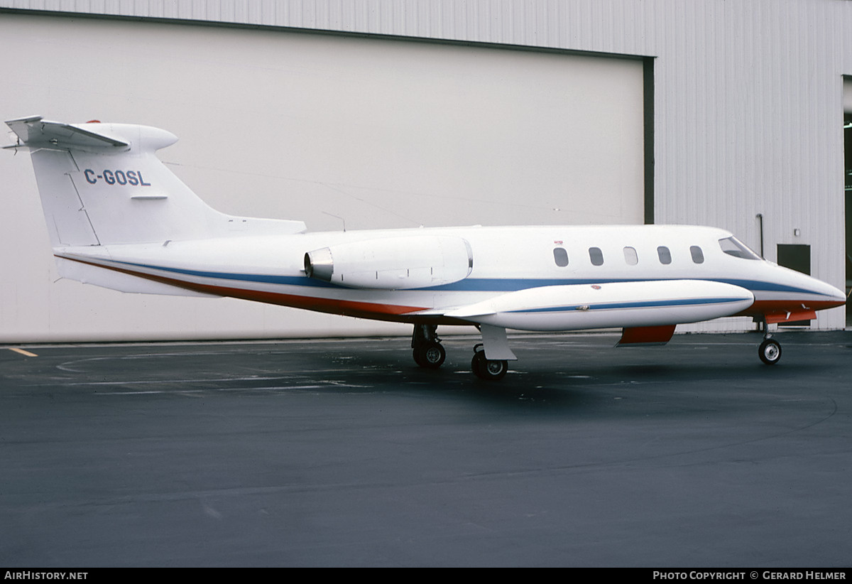 Aircraft Photo of C-GOSL | Lear Jet 25 | AirHistory.net #654581