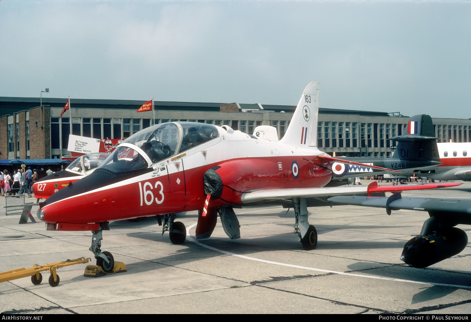 Aircraft Photo of XX163 | Hawker Siddeley Hawk T.1 | UK - Air Force | AirHistory.net #654583