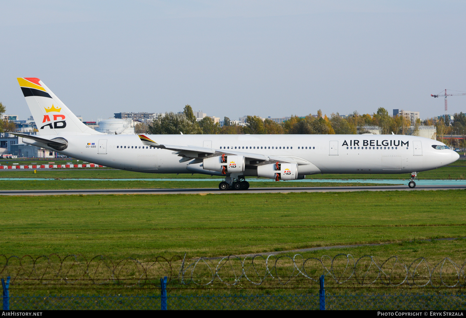 Aircraft Photo of OO-ABB | Airbus A340-313E | Air Belgium | AirHistory.net #654585