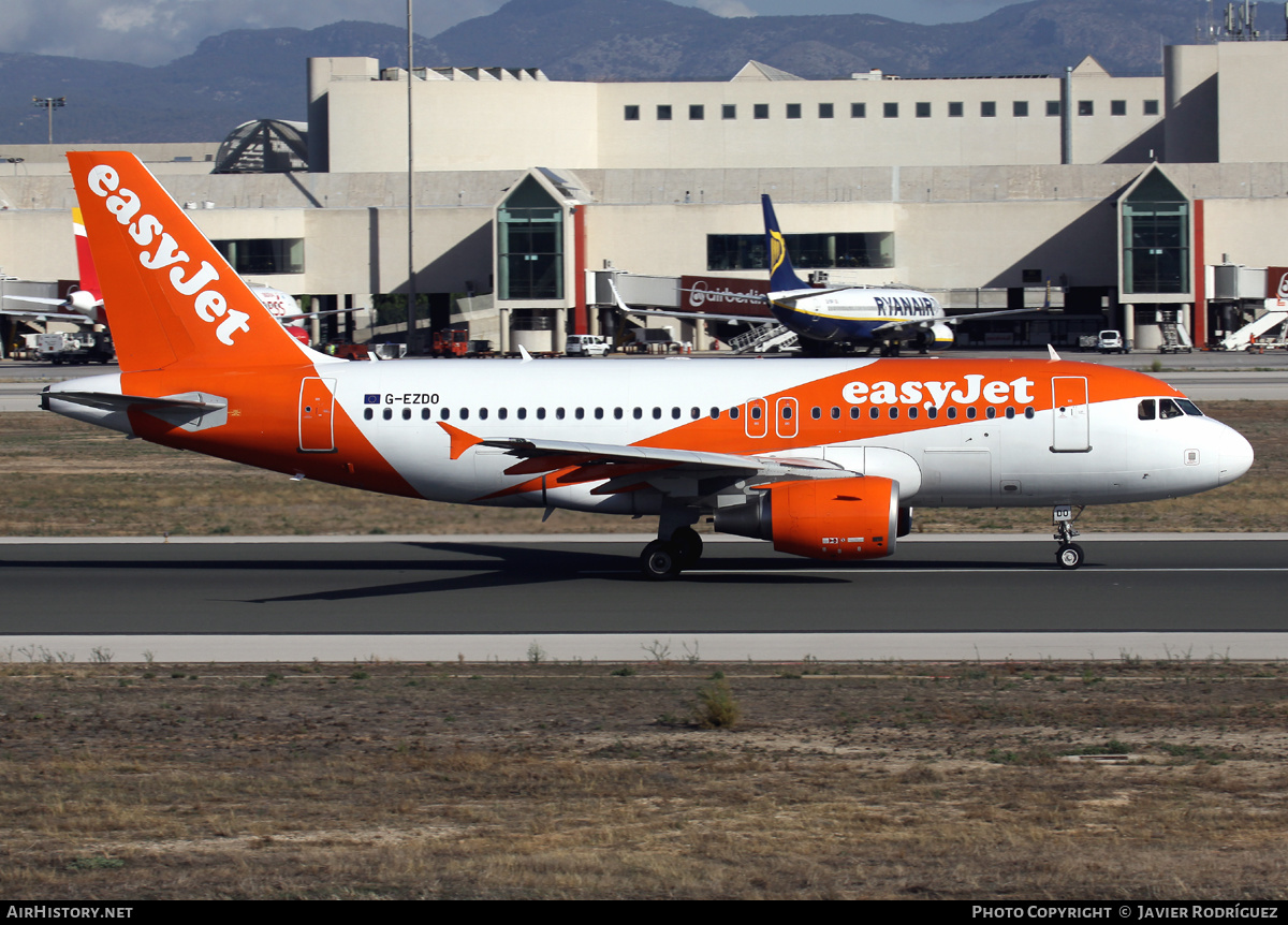 Aircraft Photo of G-EZDO | Airbus A319-111 | EasyJet | AirHistory.net #654589
