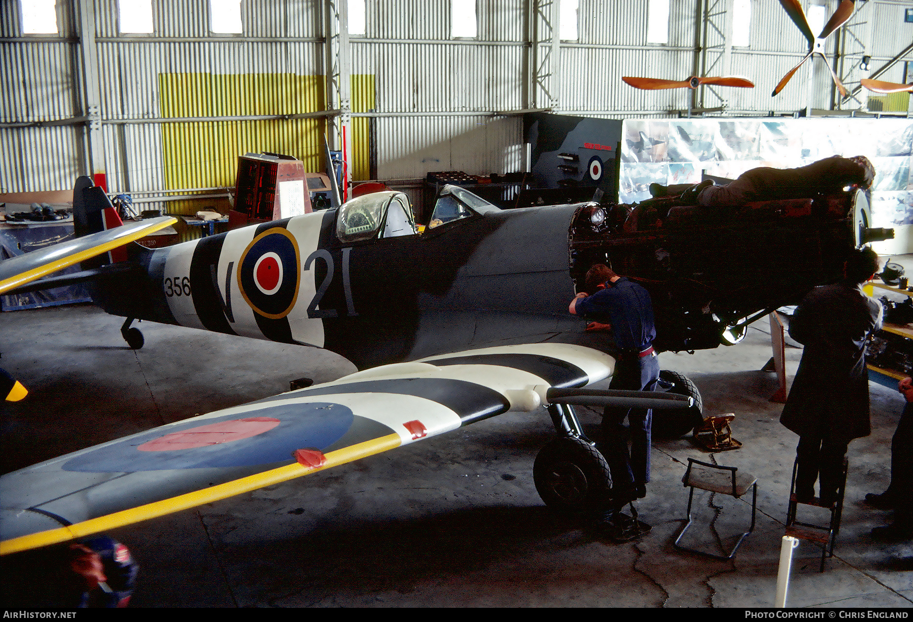 Aircraft Photo of MK356 | Supermarine 361 Spitfire LF9C | UK - Air Force | AirHistory.net #654620