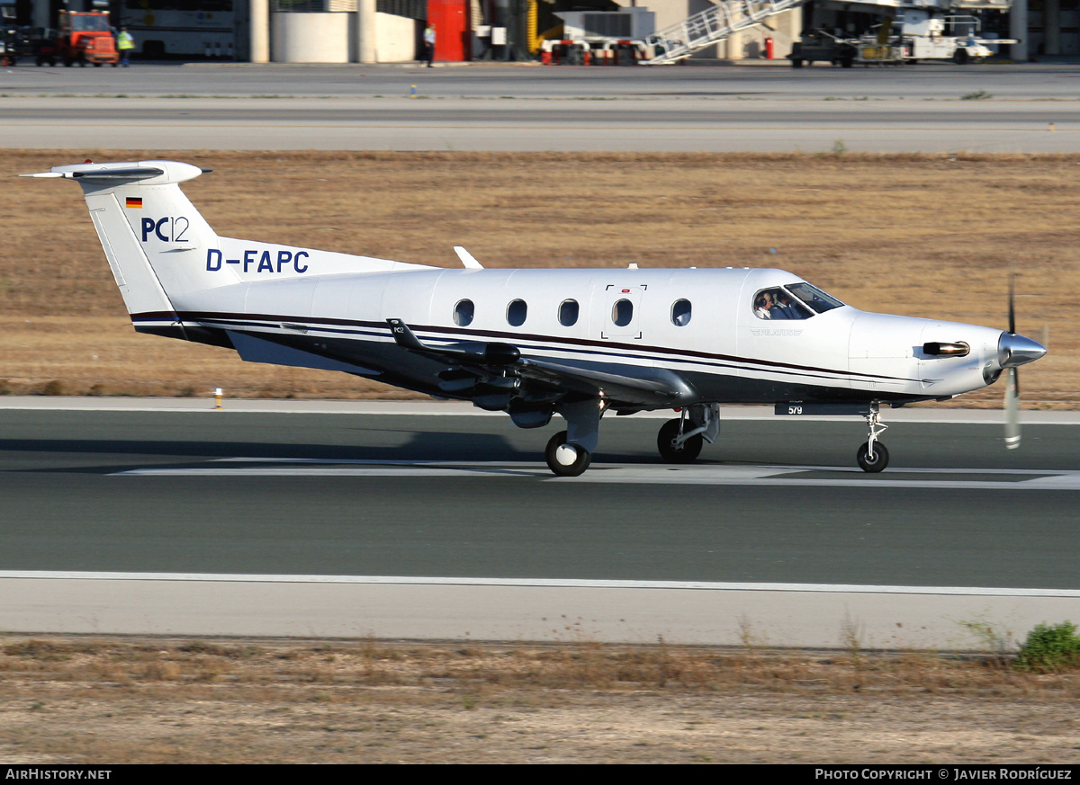 Aircraft Photo of D-FAPC | Pilatus PC-12 | AirHistory.net #654628