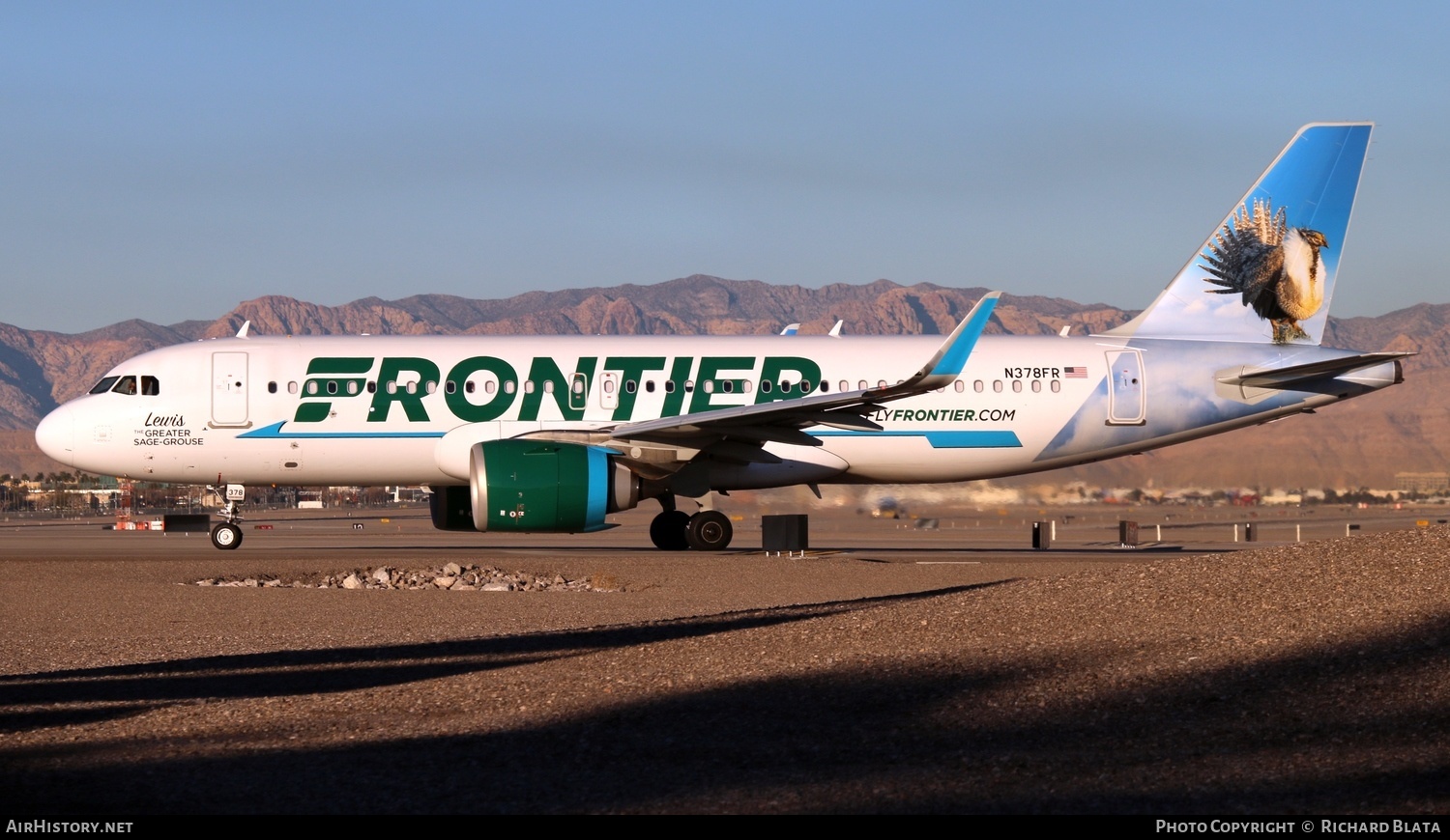 Aircraft Photo of N378FR | Airbus A320-251N | Frontier Airlines | AirHistory.net #654640