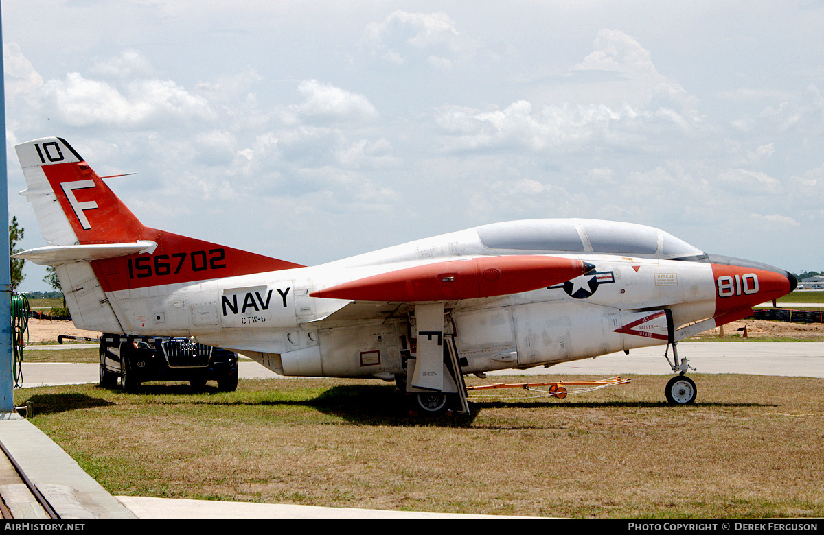 Aircraft Photo of 156702 | North American Rockwell T-2C Buckeye | USA - Navy | AirHistory.net #654641