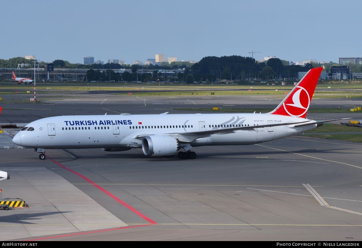 Aircraft Photo of TC-LLB | Boeing 787-9 Dreamliner | Turkish Airlines | AirHistory.net #654647