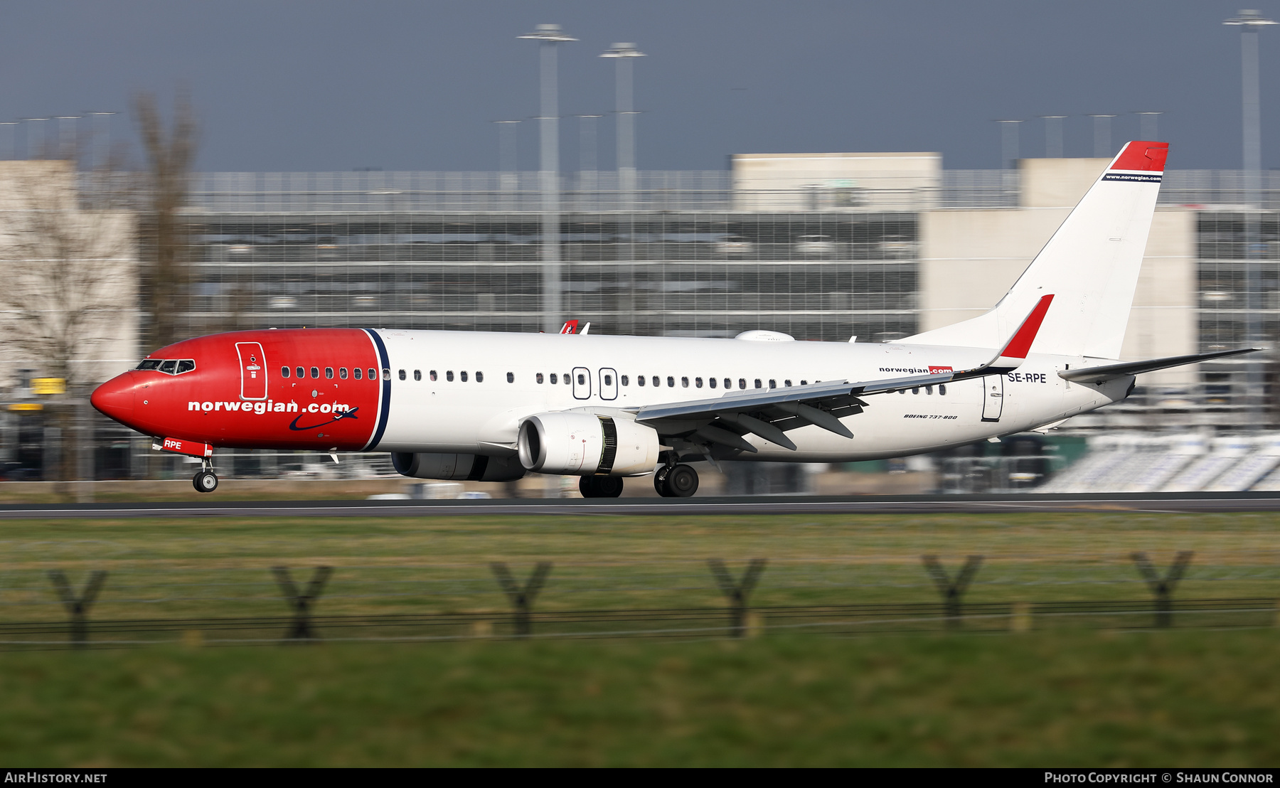 Aircraft Photo of SE-RPE | Boeing 737-8JP | Norwegian | AirHistory.net #654650