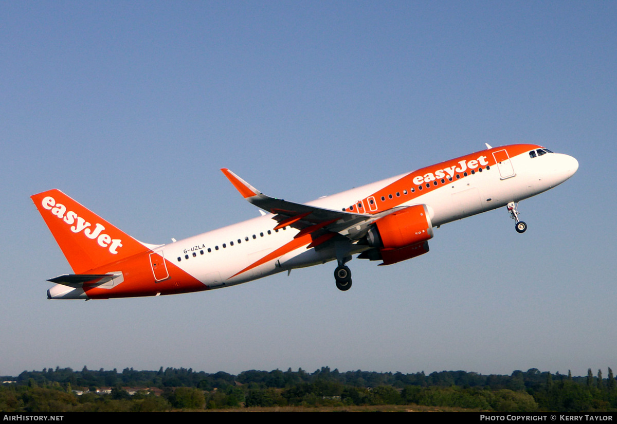 Aircraft Photo of G-UZLA | Airbus A320-251N | EasyJet | AirHistory.net #654668