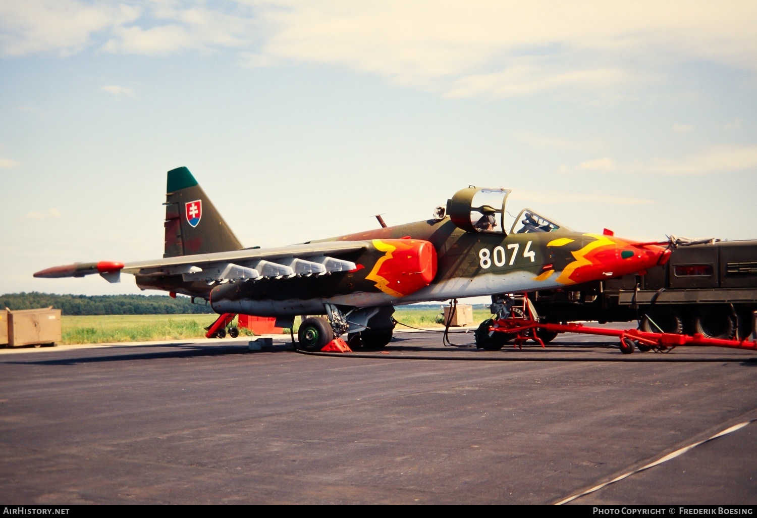 Aircraft Photo of 8074 | Sukhoi Su-25K | Slovakia - Air Force | AirHistory.net #654677