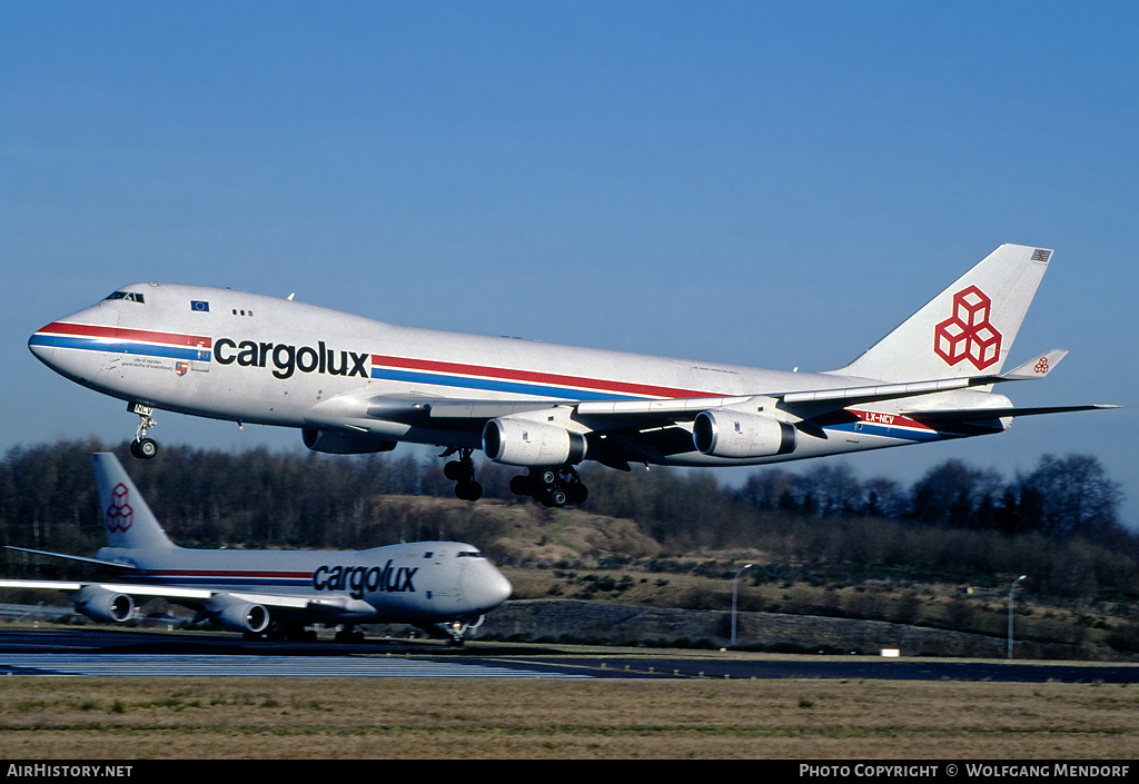 Aircraft Photo of LX-NCV | Boeing 747-4R7F/SCD | Cargolux | AirHistory.net #654682