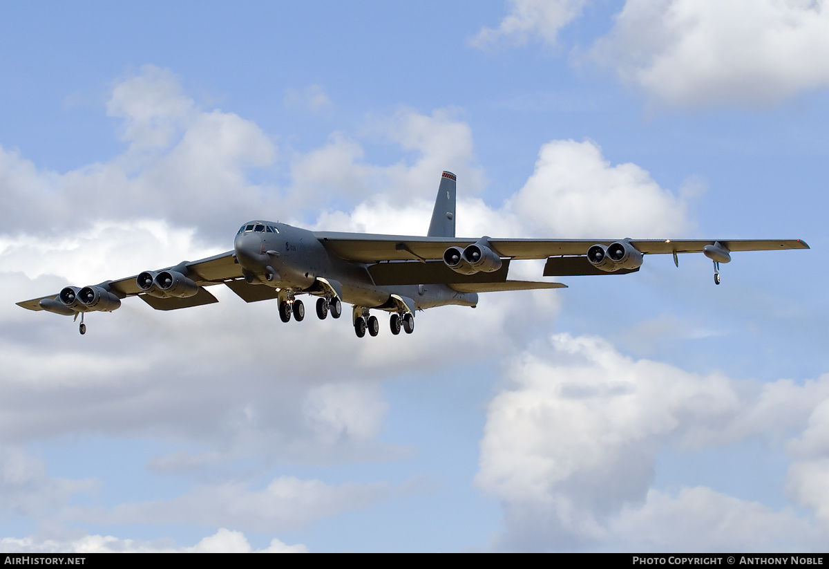 Aircraft Photo of 61-0039 / AF61-039 | Boeing B-52H Stratofortress | USA - Air Force | AirHistory.net #654686