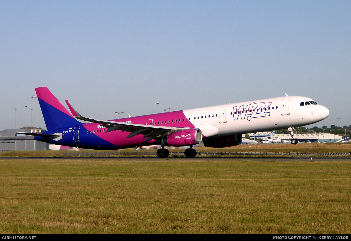 Aircraft Photo of HA-LTB | Airbus A321-231 | Wizz Air | AirHistory.net #654697