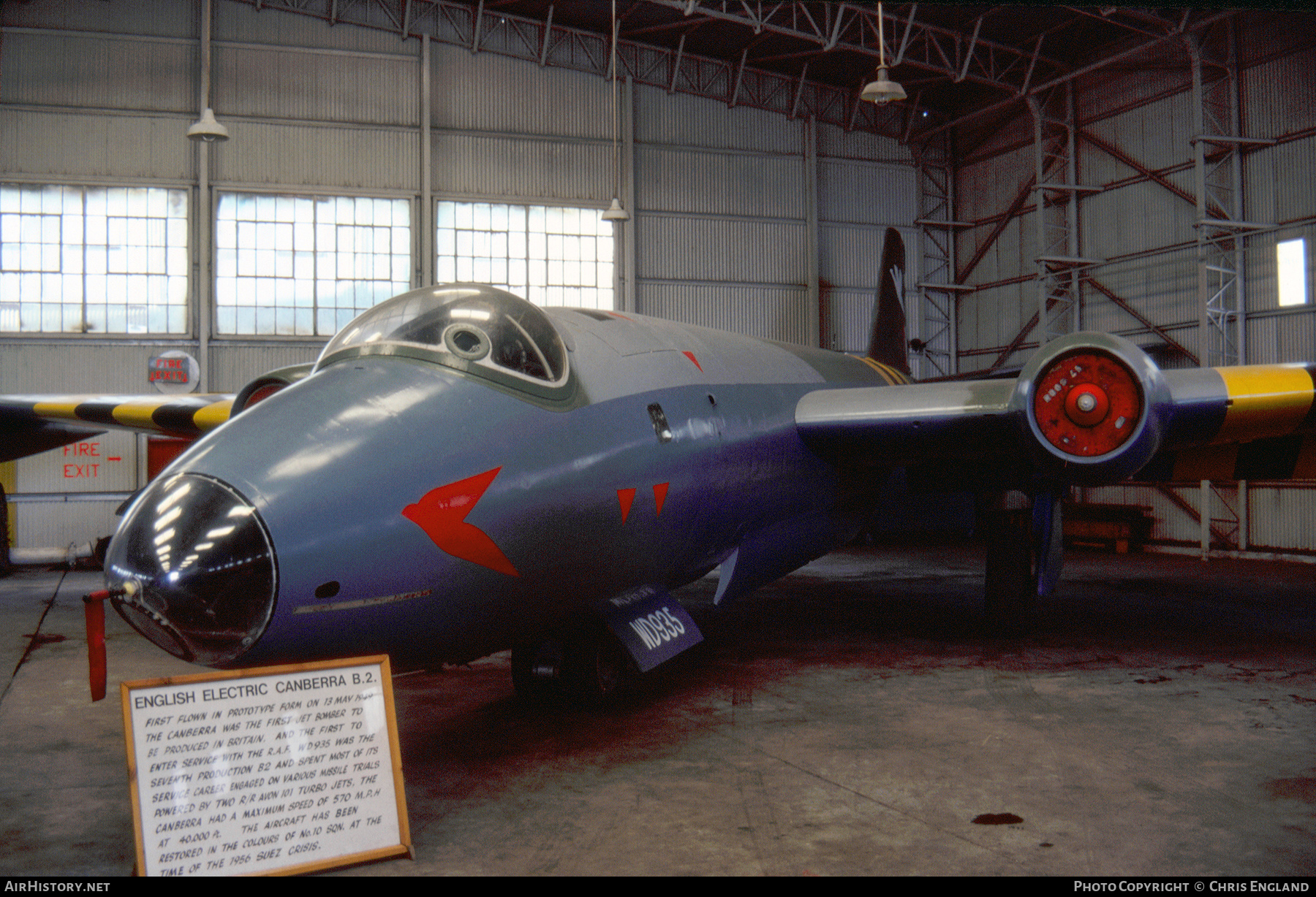 Aircraft Photo of WD935 | English Electric Canberra B2 | UK - Air Force | AirHistory.net #654698