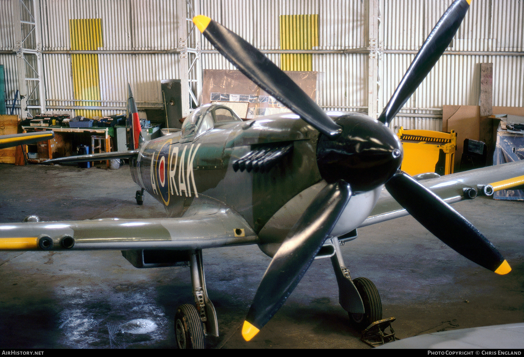 Aircraft Photo of RW386 | Supermarine 361 Spitfire LF16E | UK - Air Force | AirHistory.net #654699