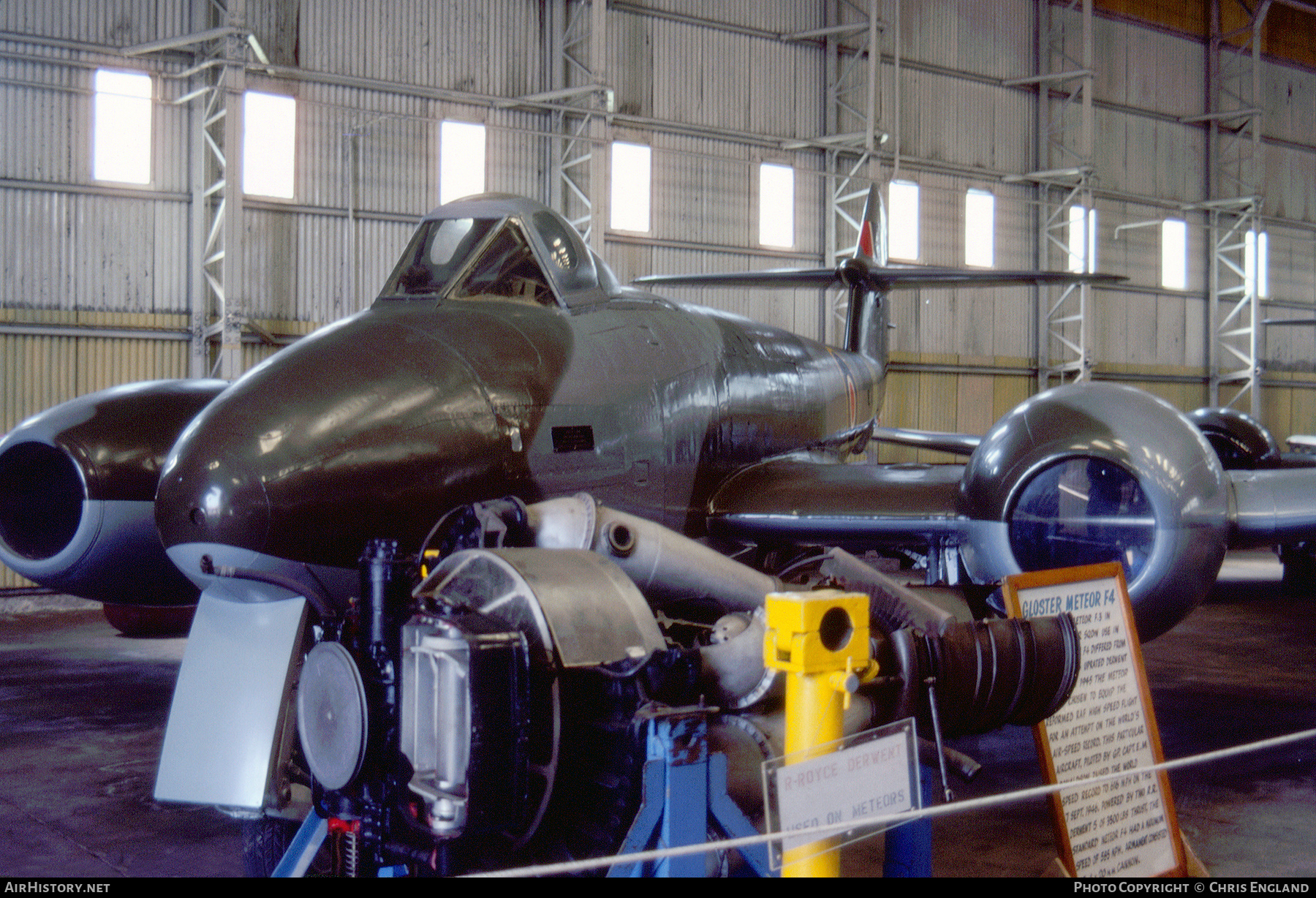 Aircraft Photo of EE549 | Gloster Meteor F4 | UK - Air Force | AirHistory.net #654706