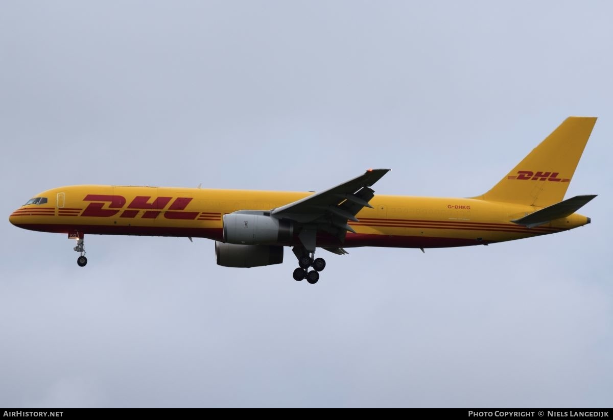 Aircraft Photo of G-DHKG | Boeing 757-236(PCF) | DHL International | AirHistory.net #654711
