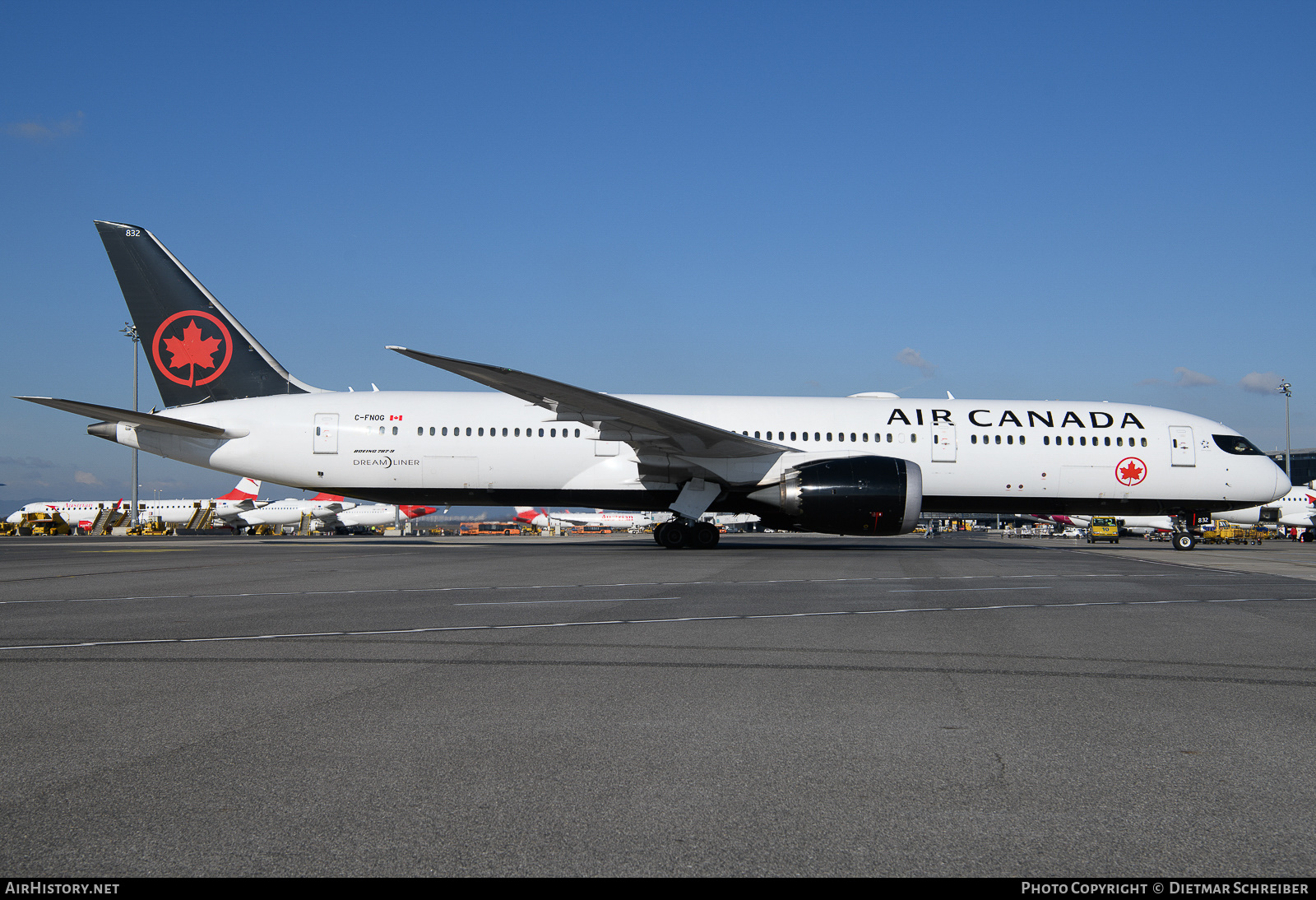 Aircraft Photo of C-FNOG | Boeing 787-9 Dreamliner | Air Canada | AirHistory.net #654716