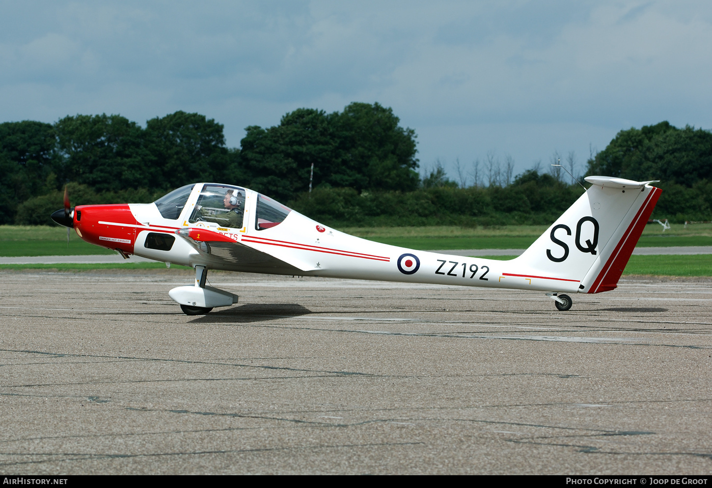 Aircraft Photo of ZZ192 | Grob G-109B Vigilant T1 | UK - Air Force | AirHistory.net #654720