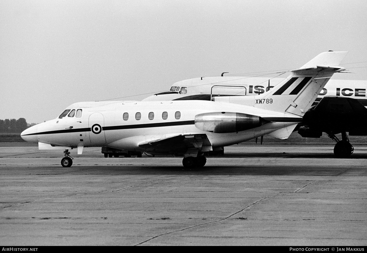 Aircraft Photo of XW789 | Hawker Siddeley HS-125 CC1 (HS-125-400B) | UK - Air Force | AirHistory.net #654738
