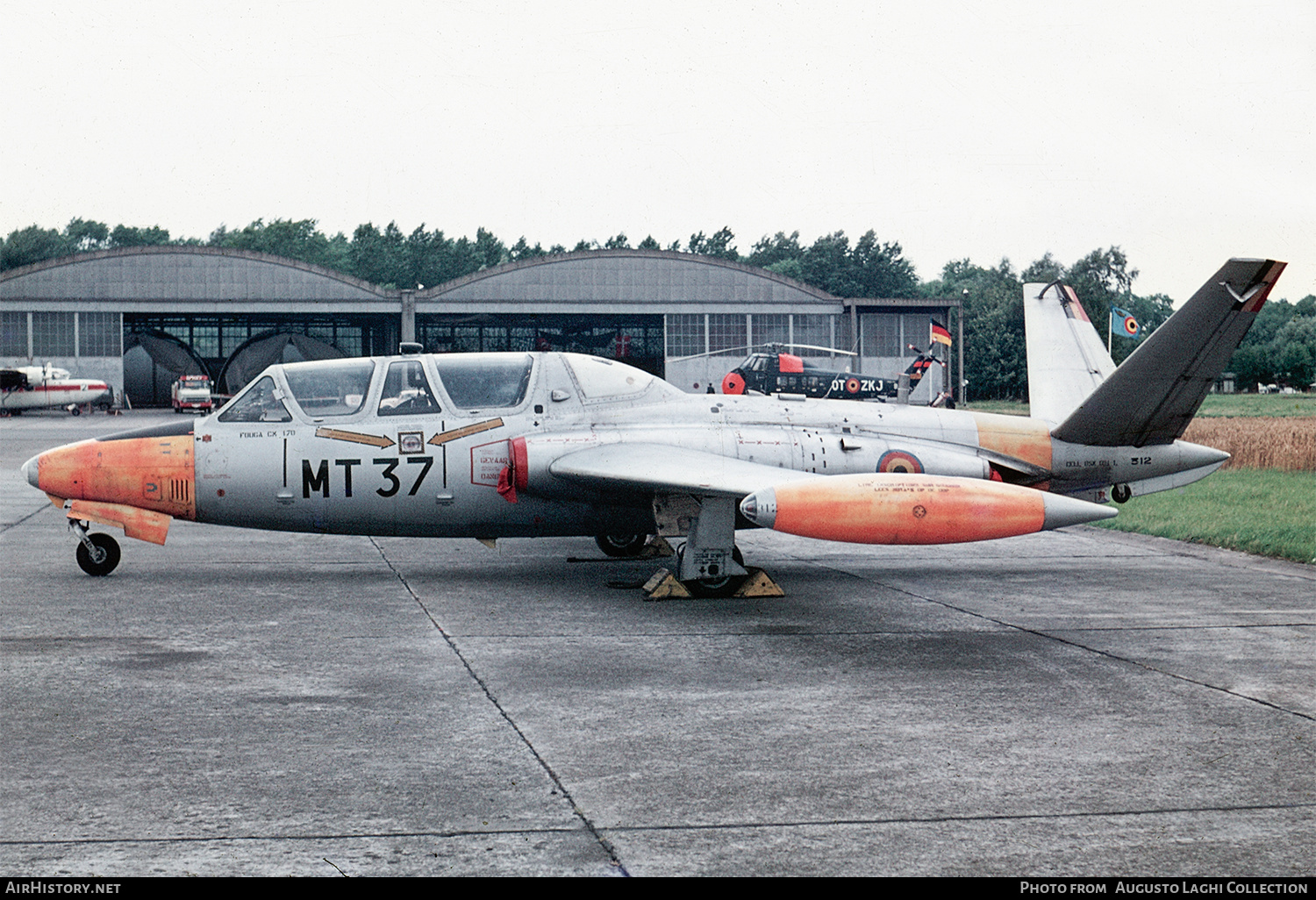 Aircraft Photo of MT37 | Fouga CM-170 Magister | Belgium - Air Force | AirHistory.net #654740