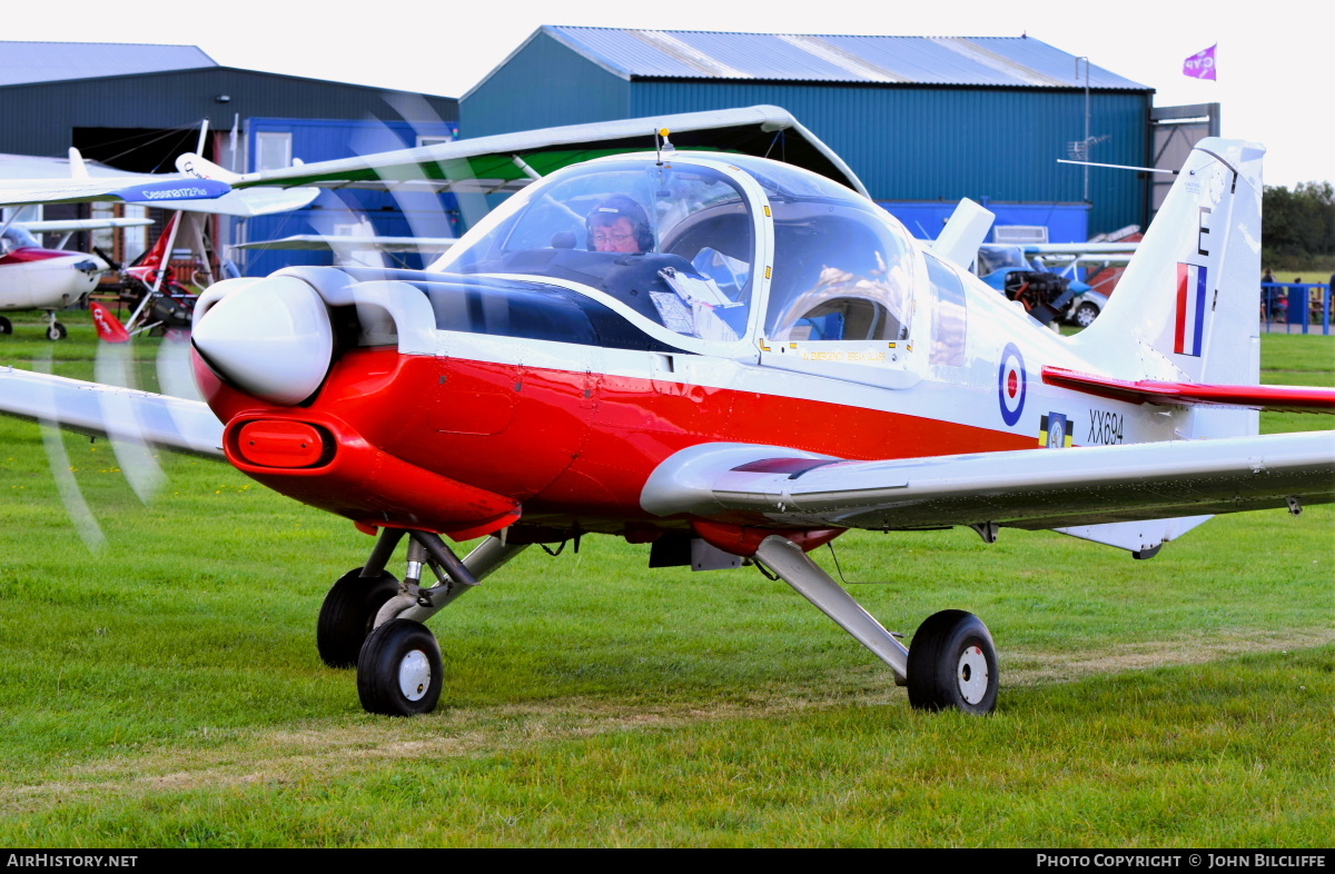 Aircraft Photo of G-CBBS / XX694 | Scottish Aviation Bulldog T1 | UK - Air Force | AirHistory.net #654764