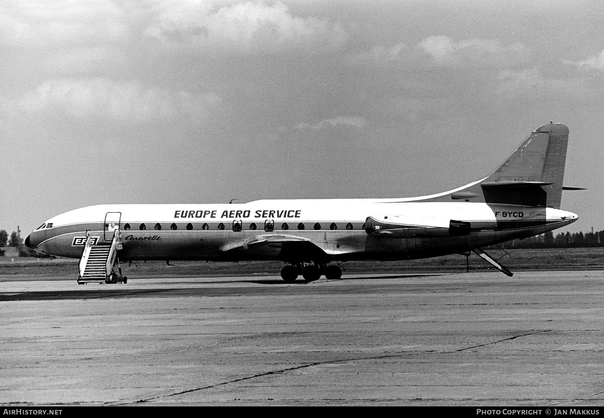 Aircraft Photo of F-BYCD | Sud SE-210 Caravelle VI-N | EAS - Europe Aero Service | AirHistory.net #654771