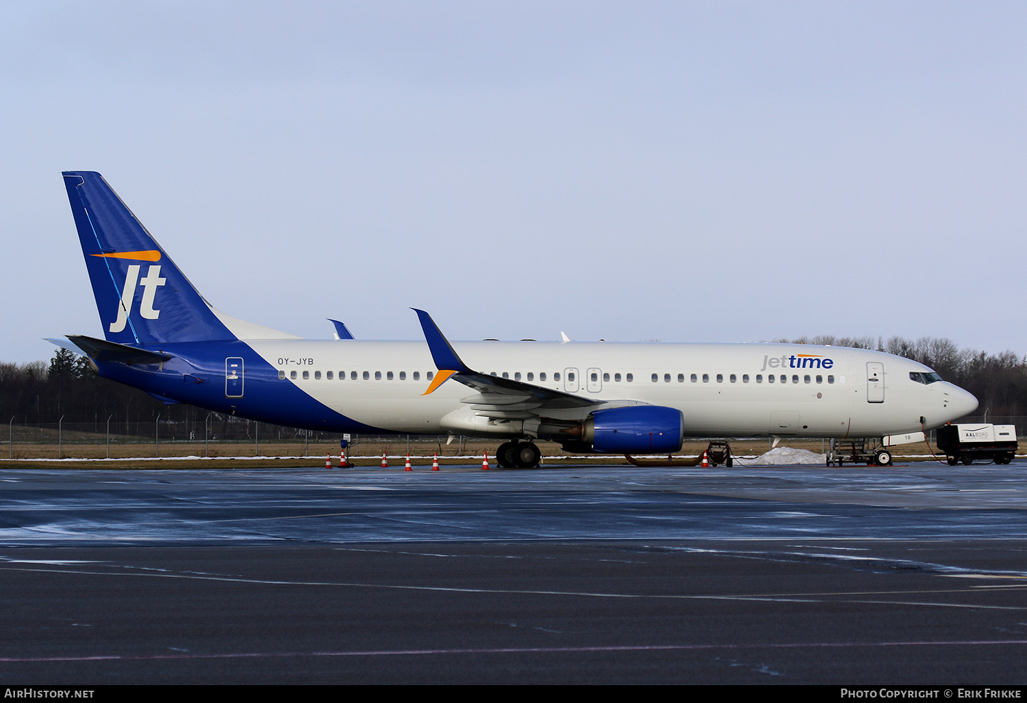 Aircraft Photo of OY-JYB | Boeing 737-8KN | Jettime | AirHistory.net #654772