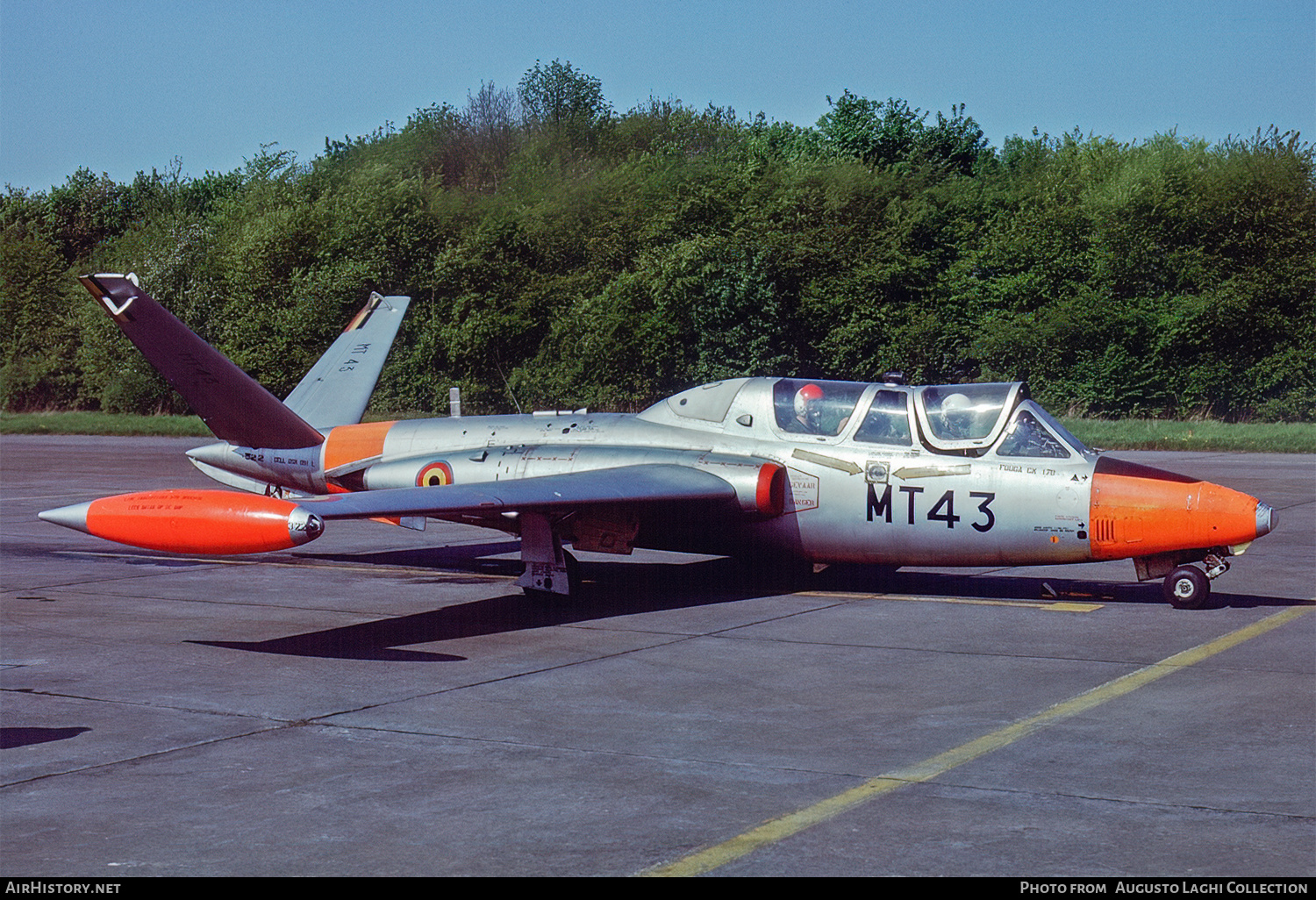 Aircraft Photo of MT43 | Fouga CM-170R Magister | Belgium - Air Force | AirHistory.net #654773