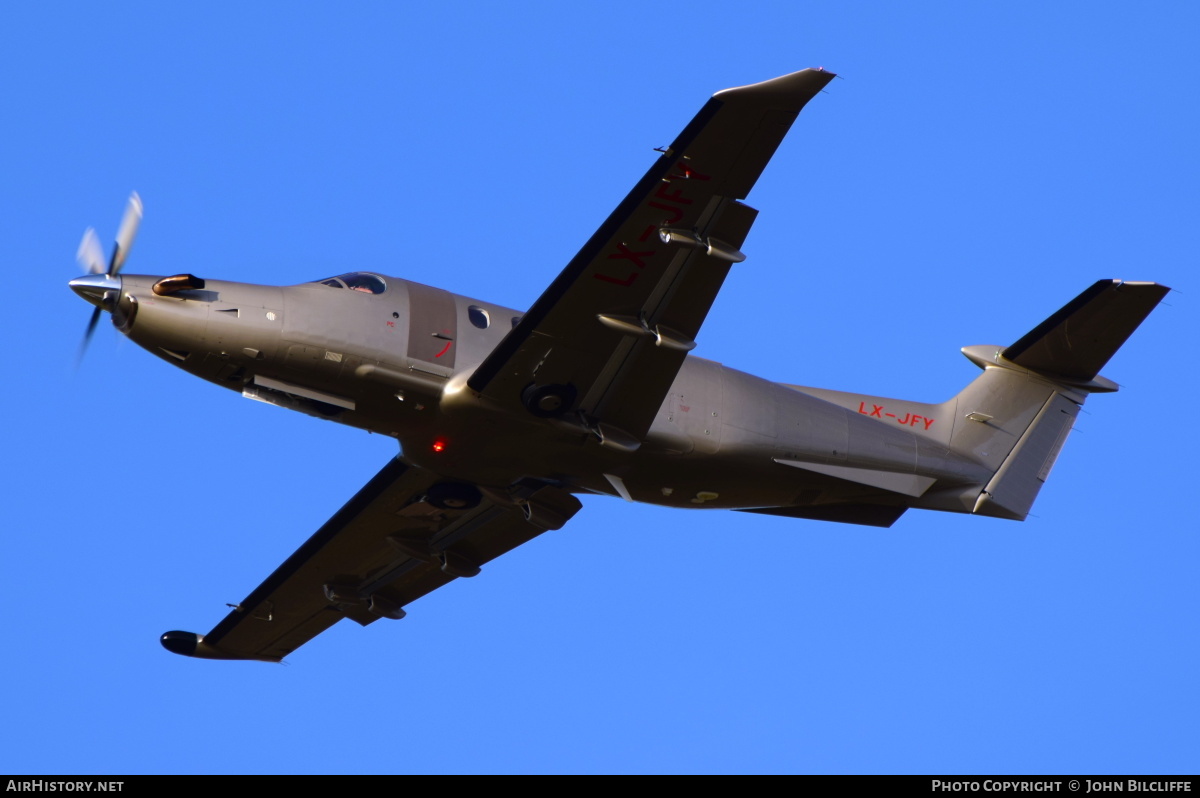 Aircraft Photo of LX-JFY | Pilatus PC-12NG (PC-12/47E) | AirHistory.net #654779