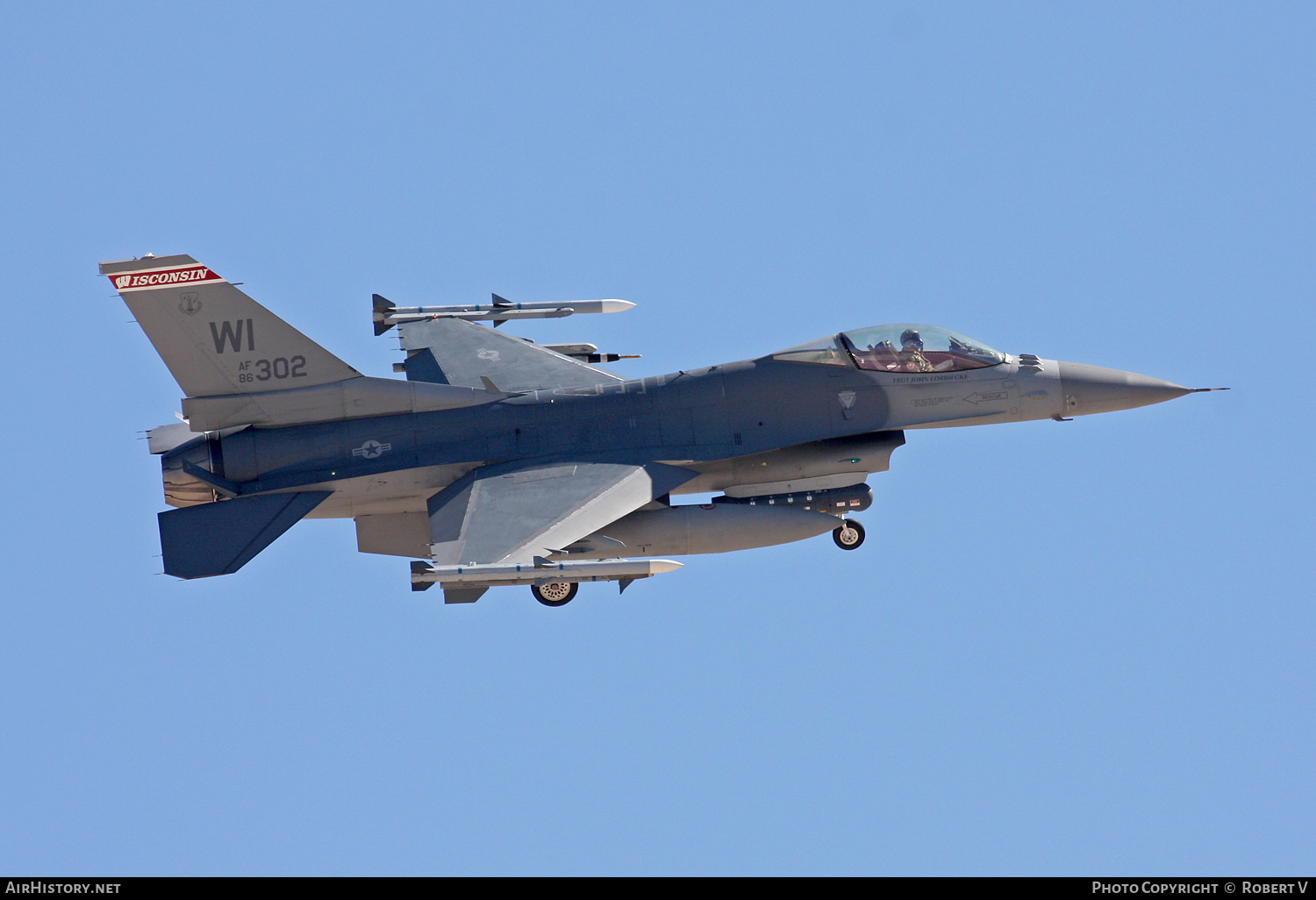 Aircraft Photo of 86-0302 / AF86-302 | General Dynamics F-16C Fighting Falcon | USA - Air Force | AirHistory.net #654788
