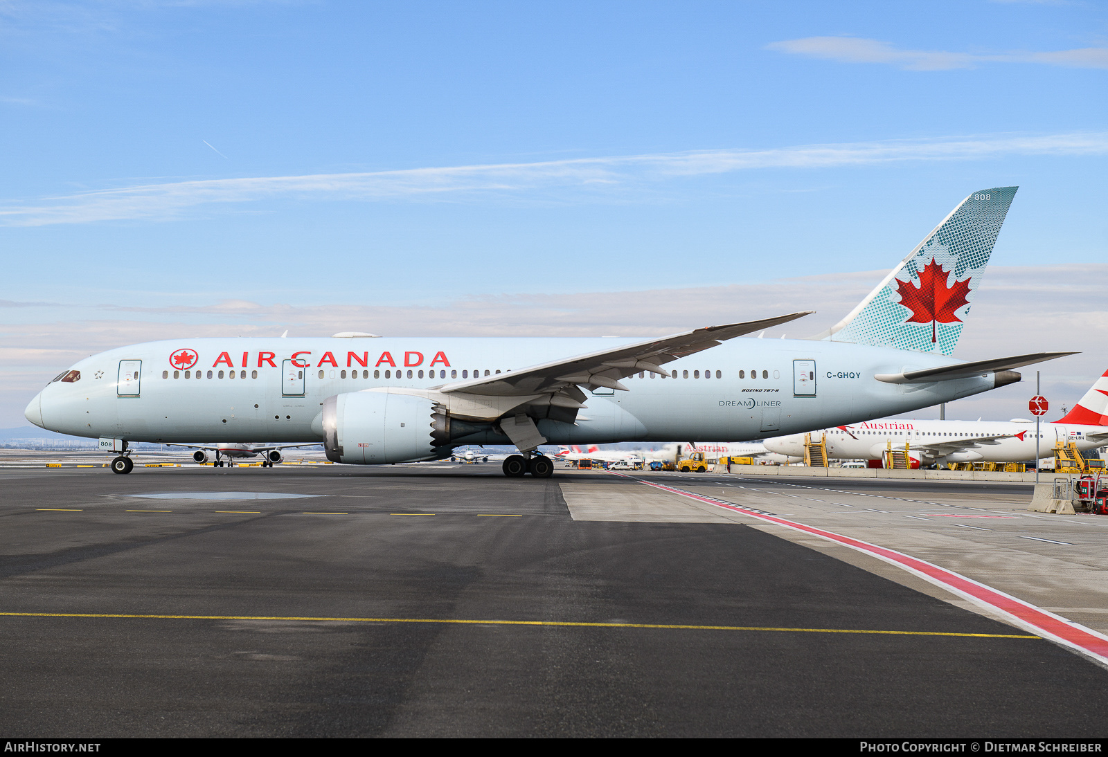 Aircraft Photo of C-GHQY | Boeing 787-8 Dreamliner | Air Canada | AirHistory.net #654795