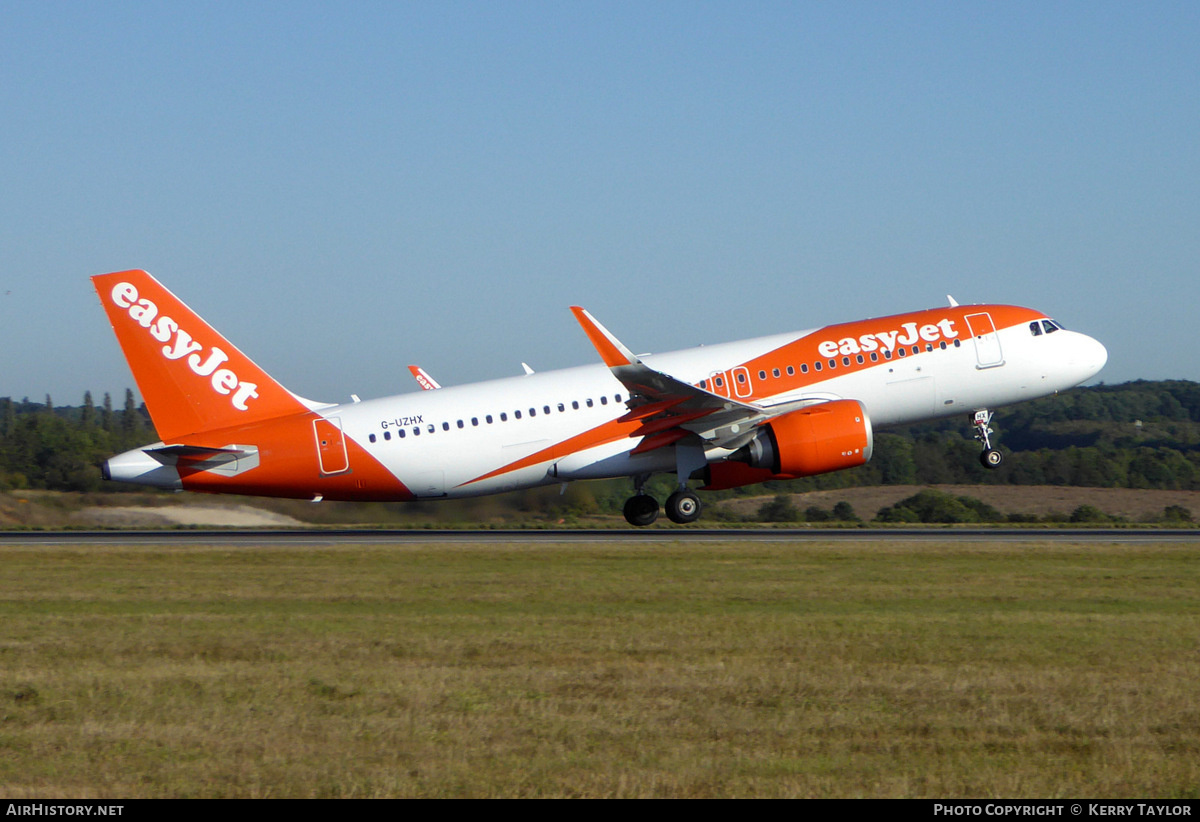 Aircraft Photo of G-UZHX | Airbus A320-251N | EasyJet | AirHistory.net #654796