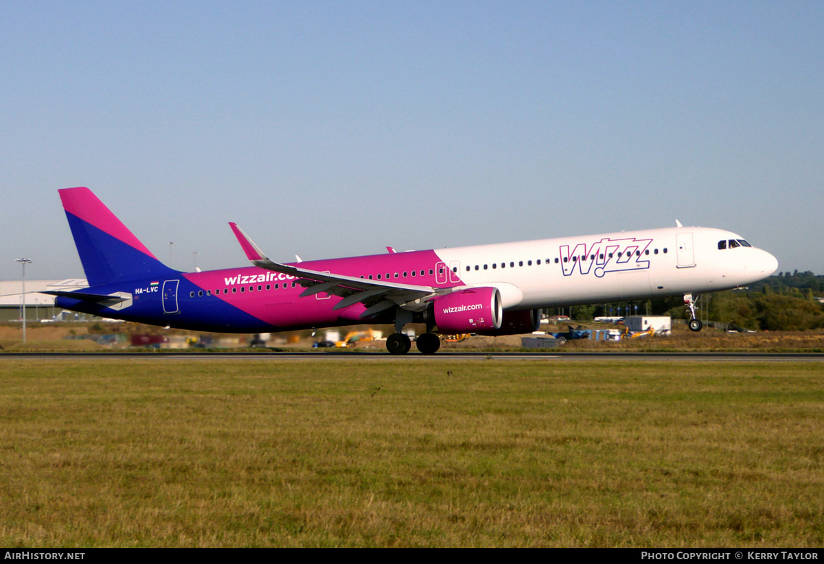 Aircraft Photo of HA-LVC | Airbus A321-271NX | Wizz Air | AirHistory.net #654799