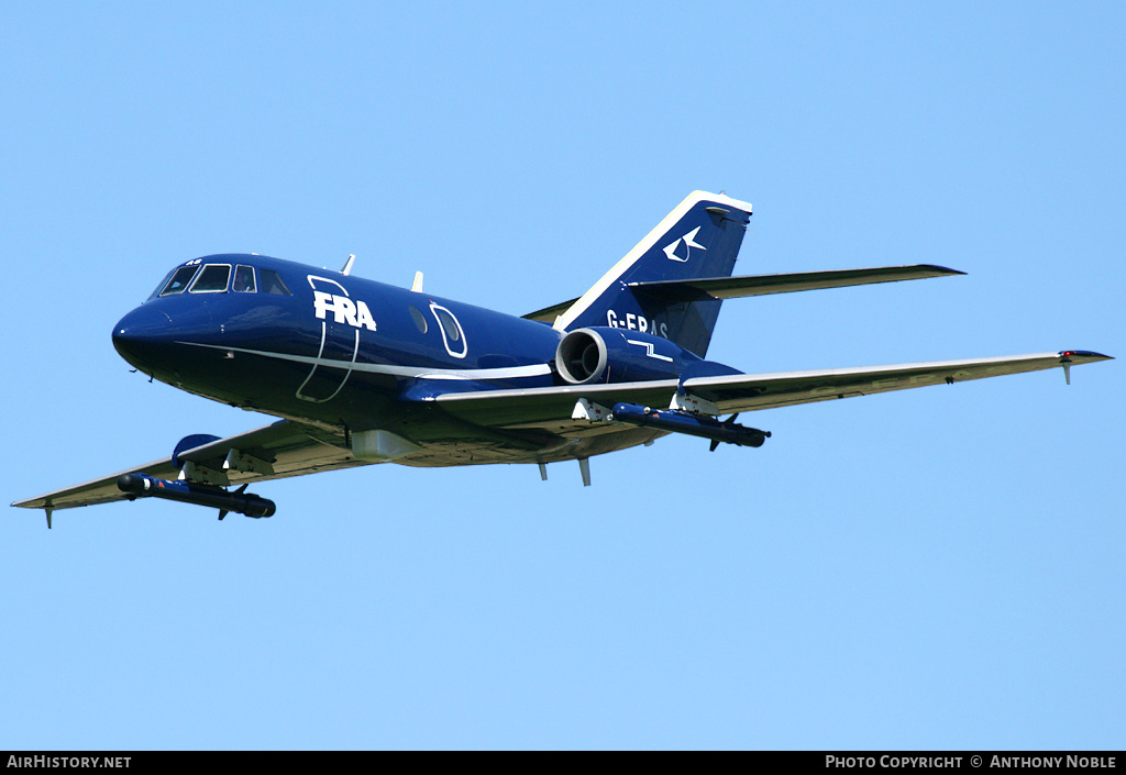Aircraft Photo of G-FRAS | Dassault Falcon 20DC | FRA - FR Aviation | AirHistory.net #654809