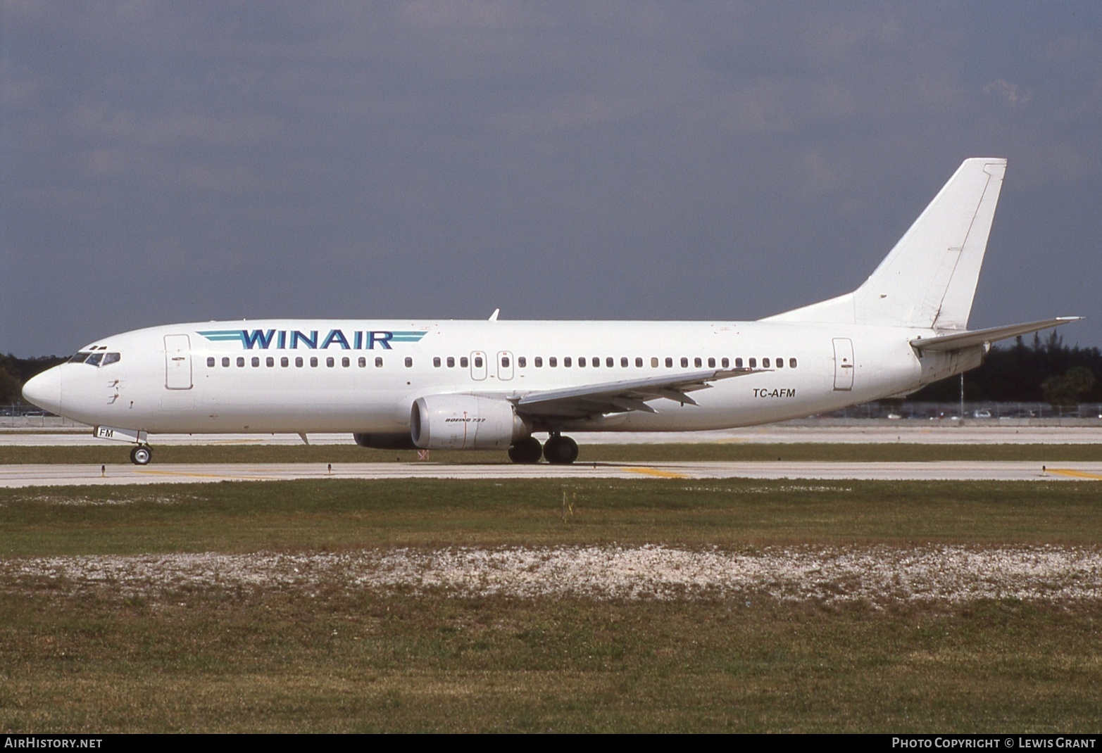 Aircraft Photo of TC-AFM | Boeing 737-4Q8 | WinAir | AirHistory.net #654825