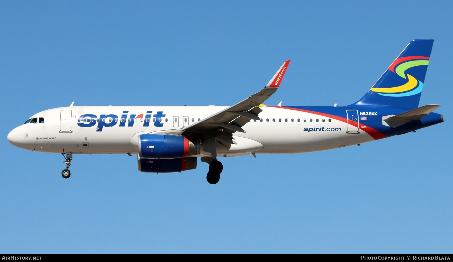 Aircraft Photo of N629NK | Airbus A320-232 | Spirit Airlines | AirHistory.net #654829