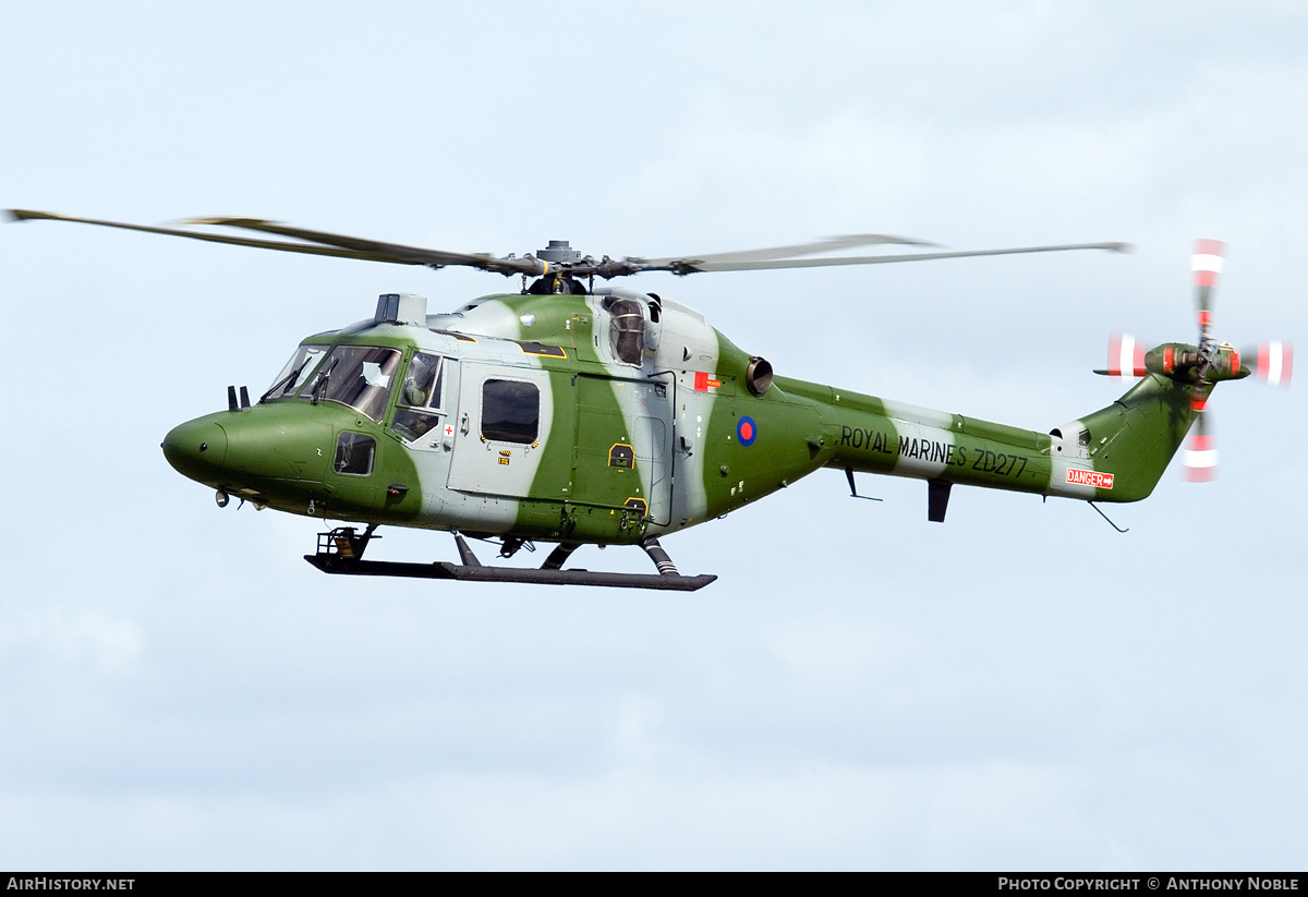 Aircraft Photo of ZD277 | Westland WG-13 Lynx AH7 | UK - Marines | AirHistory.net #654840