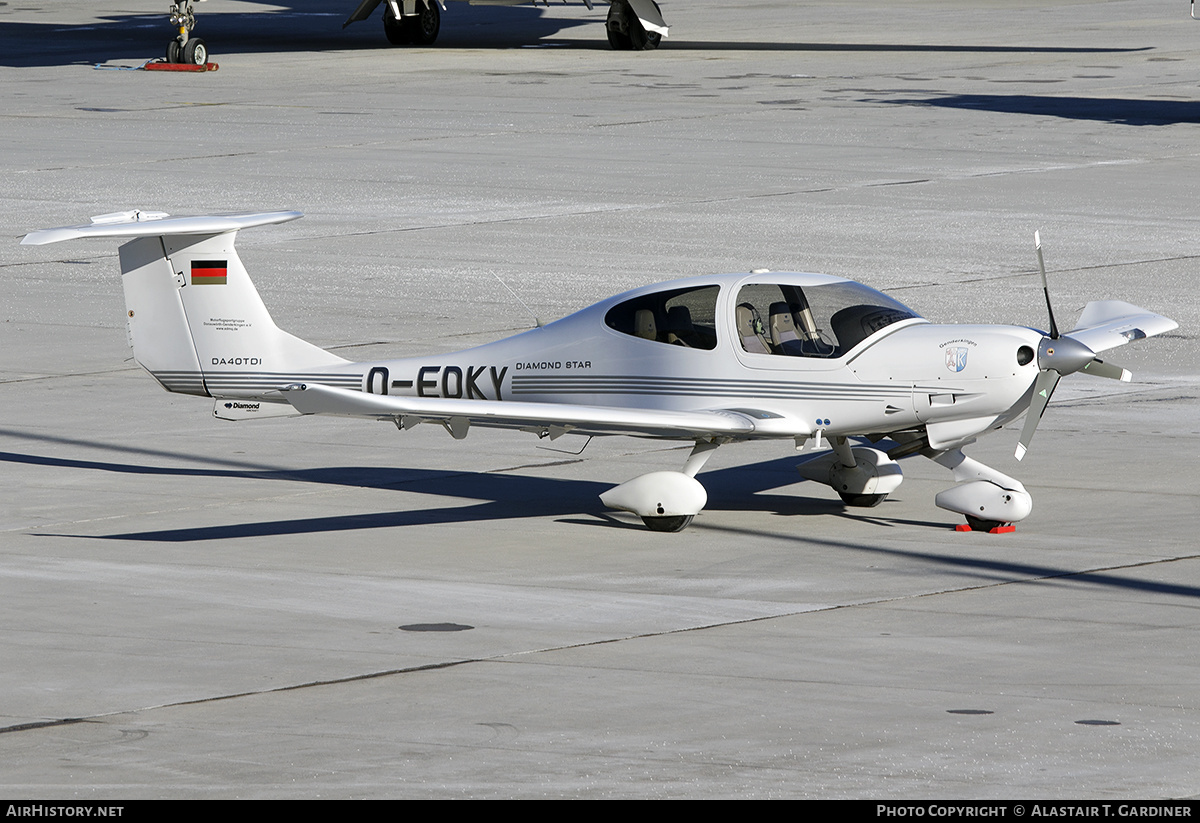 Aircraft Photo of D-EDKY | Diamond DA40D Diamond Star TDI | Motorflugsportgruppe Donauwörth-Genderkingen | AirHistory.net #654852