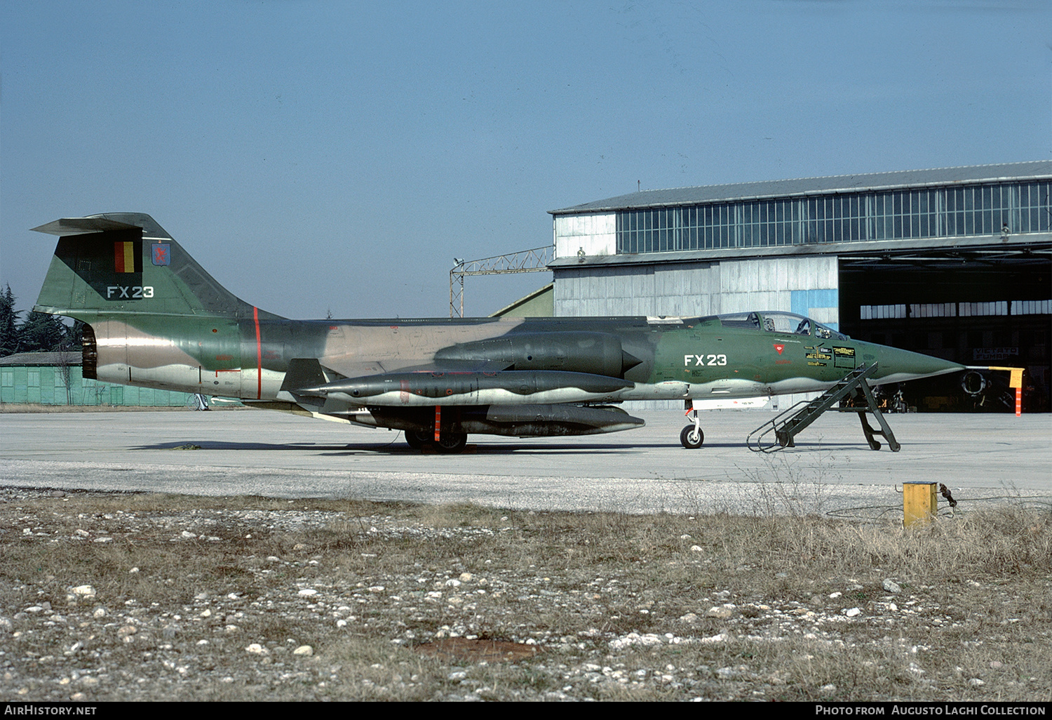 Aircraft Photo of FX23 | Lockheed F-104G Starfighter | Belgium - Air Force | AirHistory.net #654853