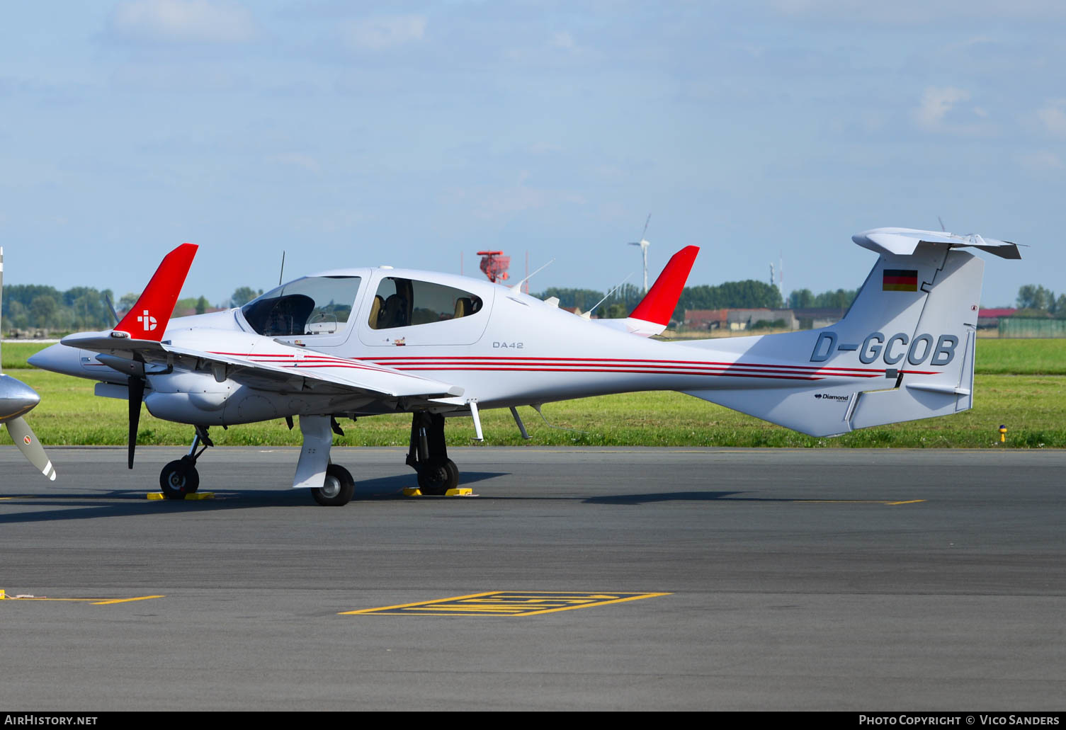 Aircraft Photo of D-GCOB | Diamond DA42 Twin Star | Fair Air | AirHistory.net #654856