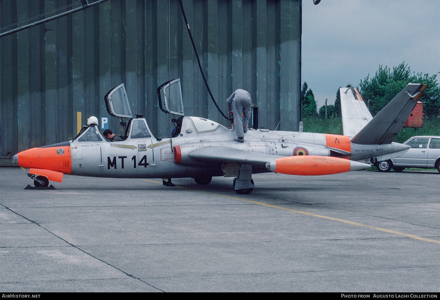 Aircraft Photo of MT14 | Fouga CM-170R Magister | Belgium - Air Force | AirHistory.net #654864