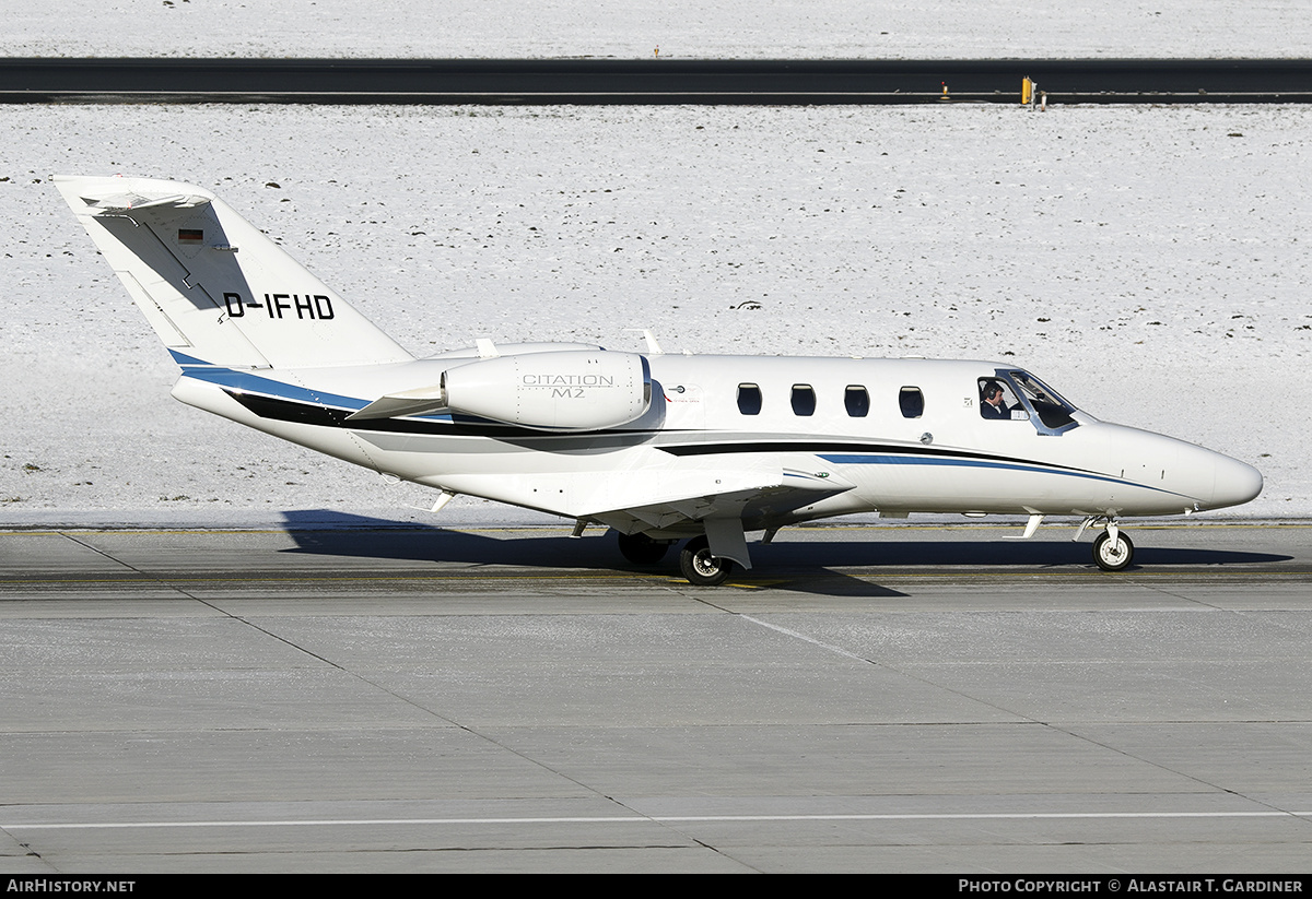 Aircraft Photo of D-IFHD | Cessna 525 CitationJet M2 | AirHistory.net #654865